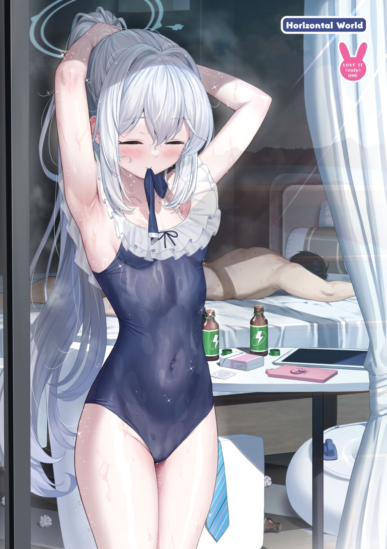 [Horizontal World (Matanonki)] LOVE IT (Only) ONE | LOVE IT 1! (Blue Archive) [Team Rabu2]