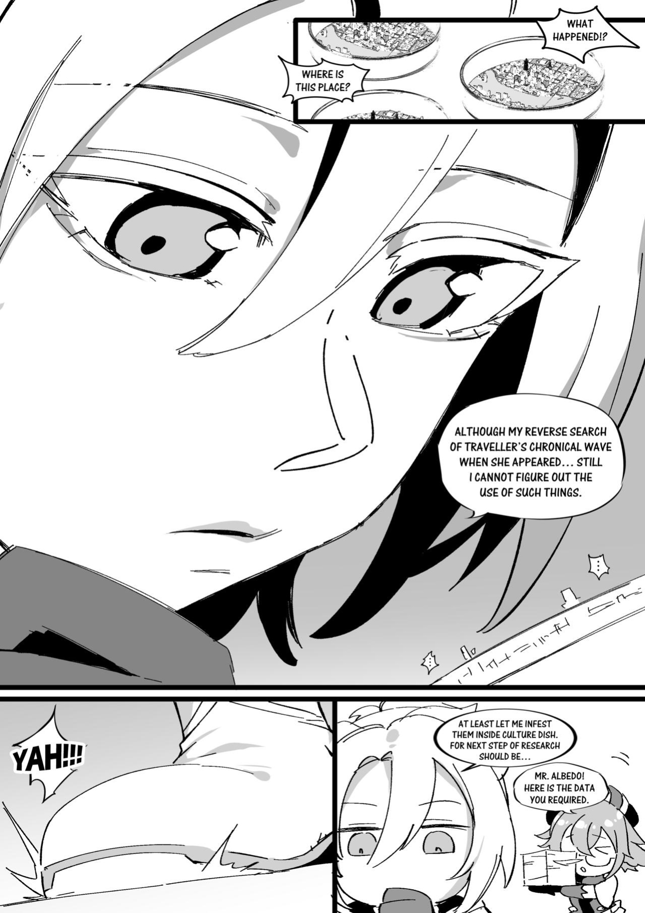 [Tempuru] Albedo & Sucrose's Isekai Observation Research Report