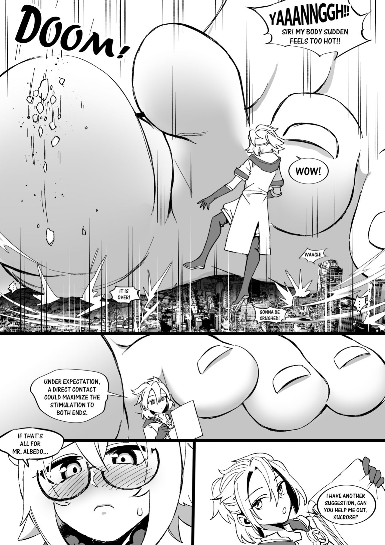 [Tempuru] Albedo & Sucrose's Isekai Observation Research Report