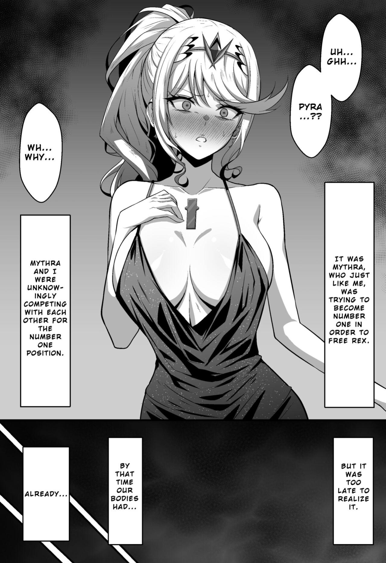 [Eruu] Torawareta Rex o Kaihou suru Jouken to shite Blade Fuuzoku de No.1 Jou o Mezasu Homura | Pyra Aims to become the No. 1 Girl in the Blade Sex Industry as a Condition for Freeing a Captured Rex (Xenoblade Chronicles 2)