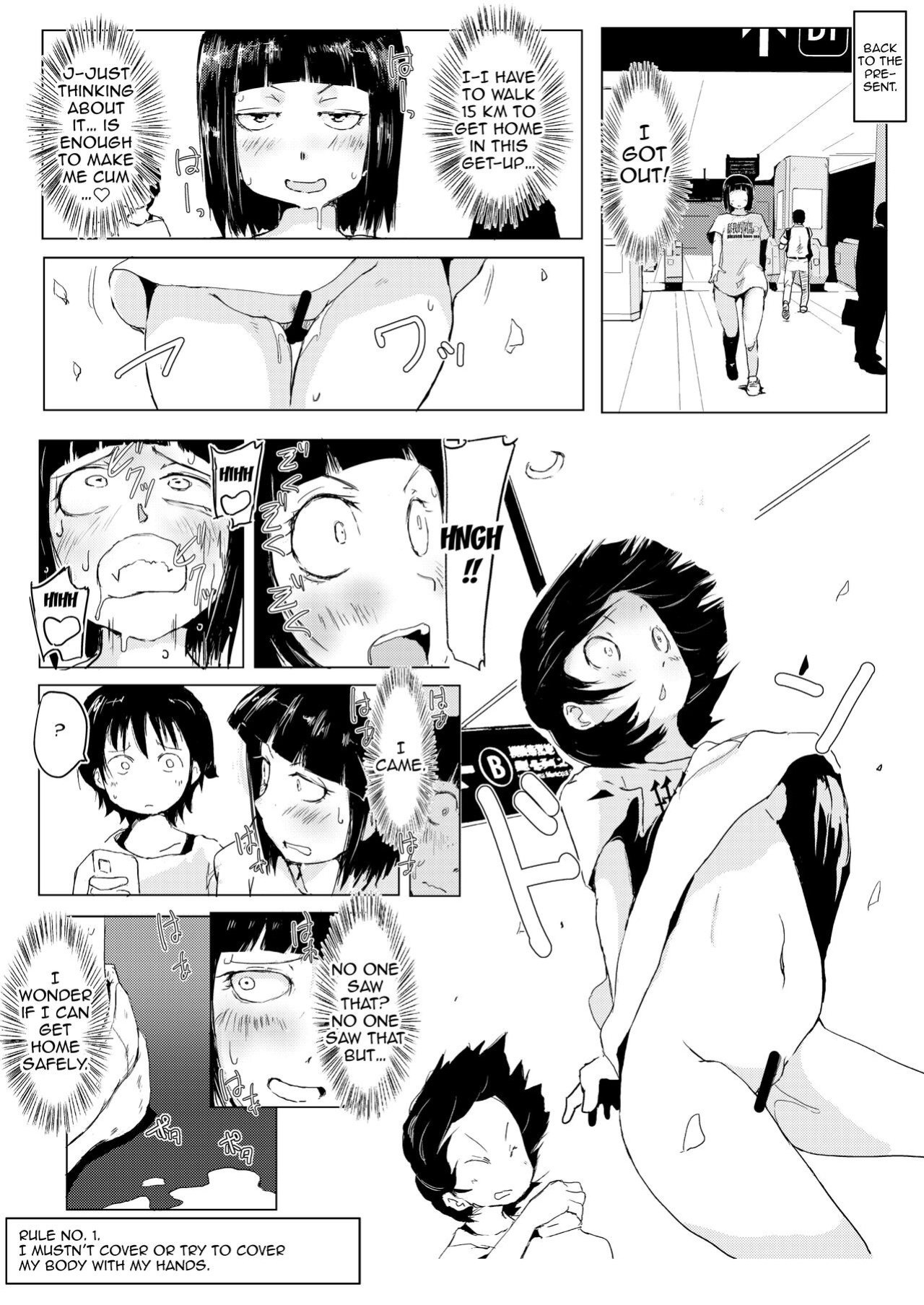 [Harusame Kanmidokoro (Harusame Kakigoor)] Dakara Roshutsu wa Yamerarenai / This Is Why I Can't Stop Exposing Myself