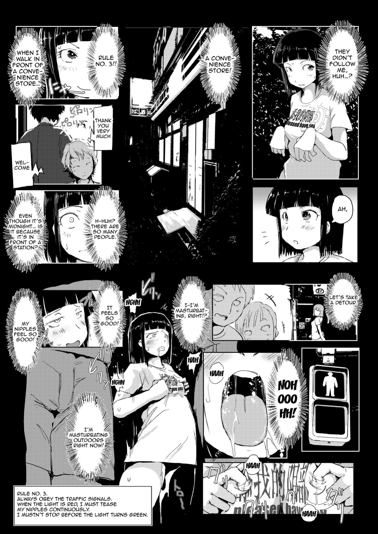 [Harusame Kanmidokoro (Harusame Kakigoor)] Dakara Roshutsu wa Yamerarenai / This Is Why I Can't Stop Exposing Myself