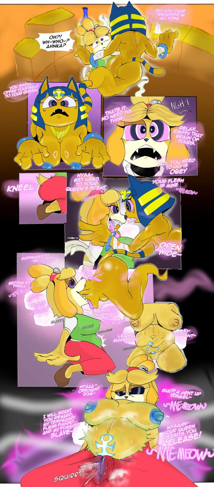 [DanHabikitiki] Ankha's Dominating Possession of Life!
