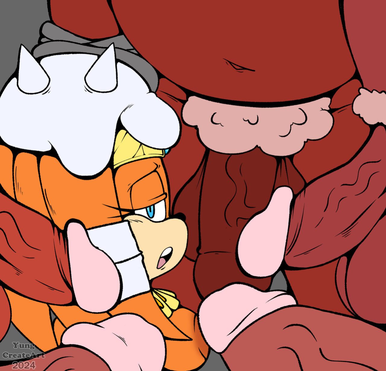 [YungCreate] Tikal's wedding preparations (Sonic the Hedgehog)