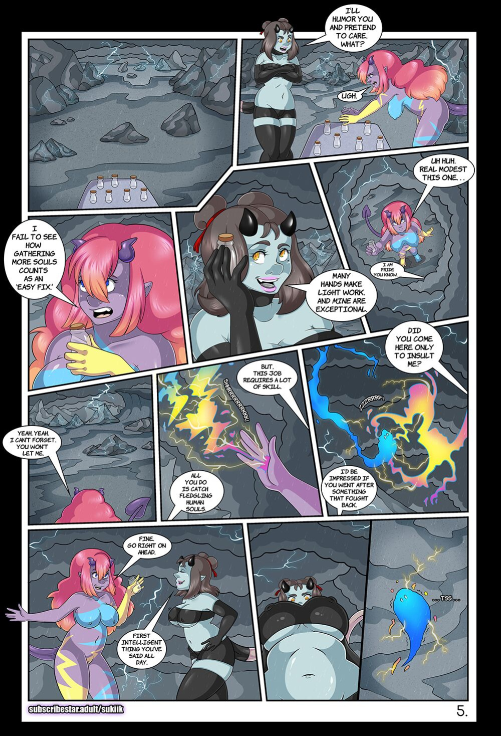 [SukiiK] Sinful Soul Collectors (Comic Series)