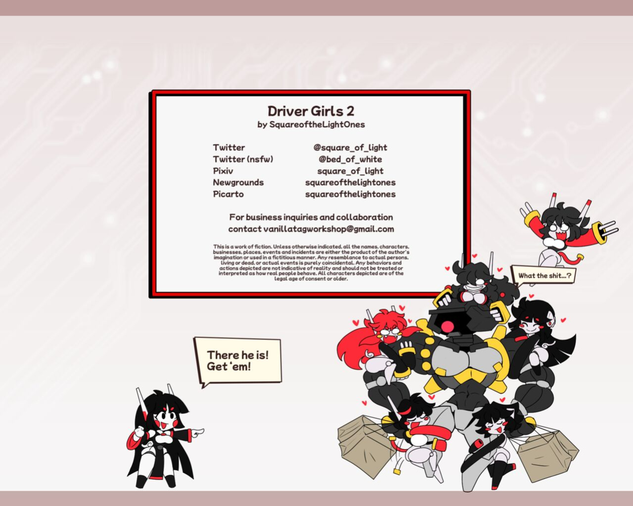 [SquareoftheLightOnes] Driver Girls 2