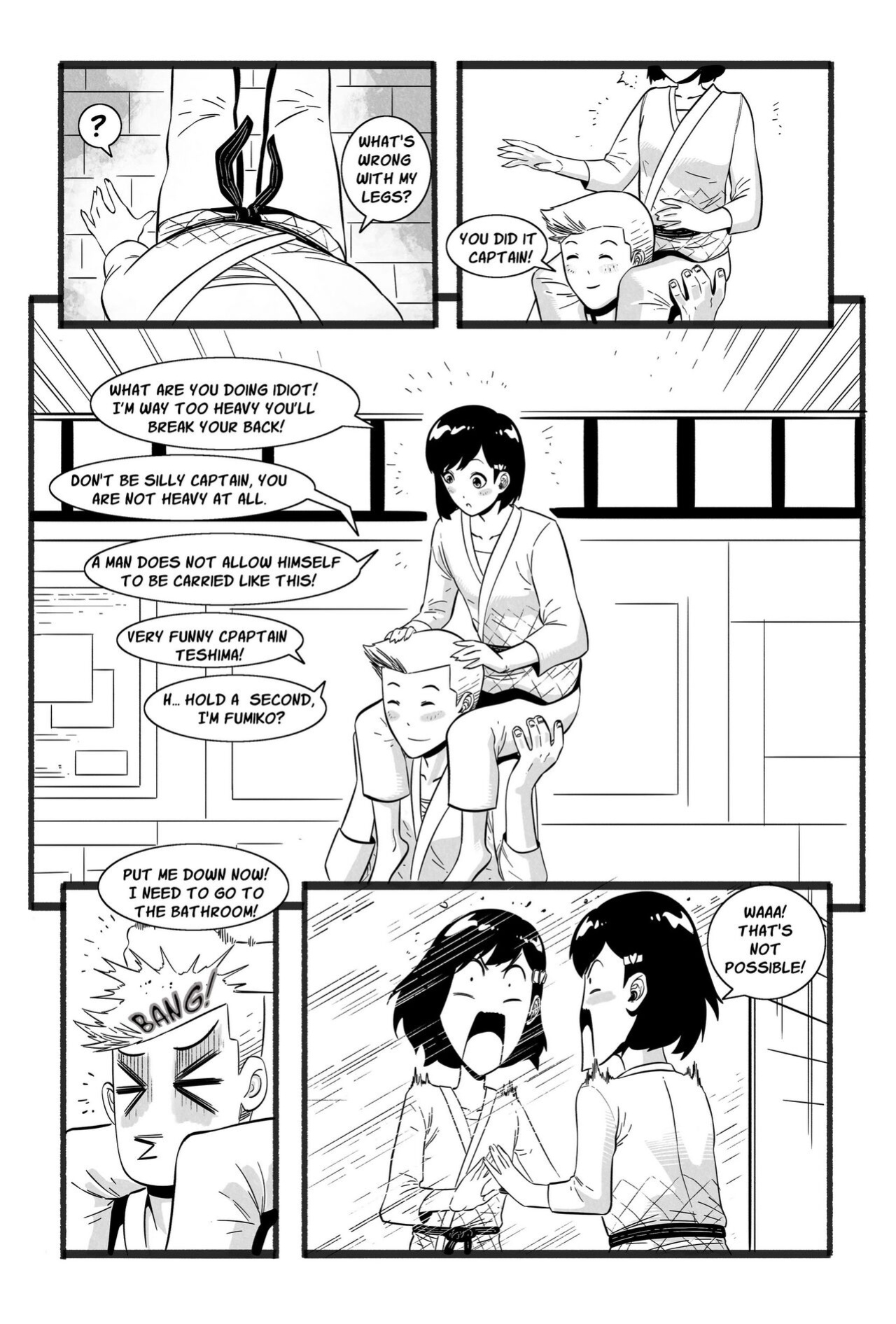 [Farhad TG] [TheBats] I Will Make Us Win At Judo Chapter 1 - 2