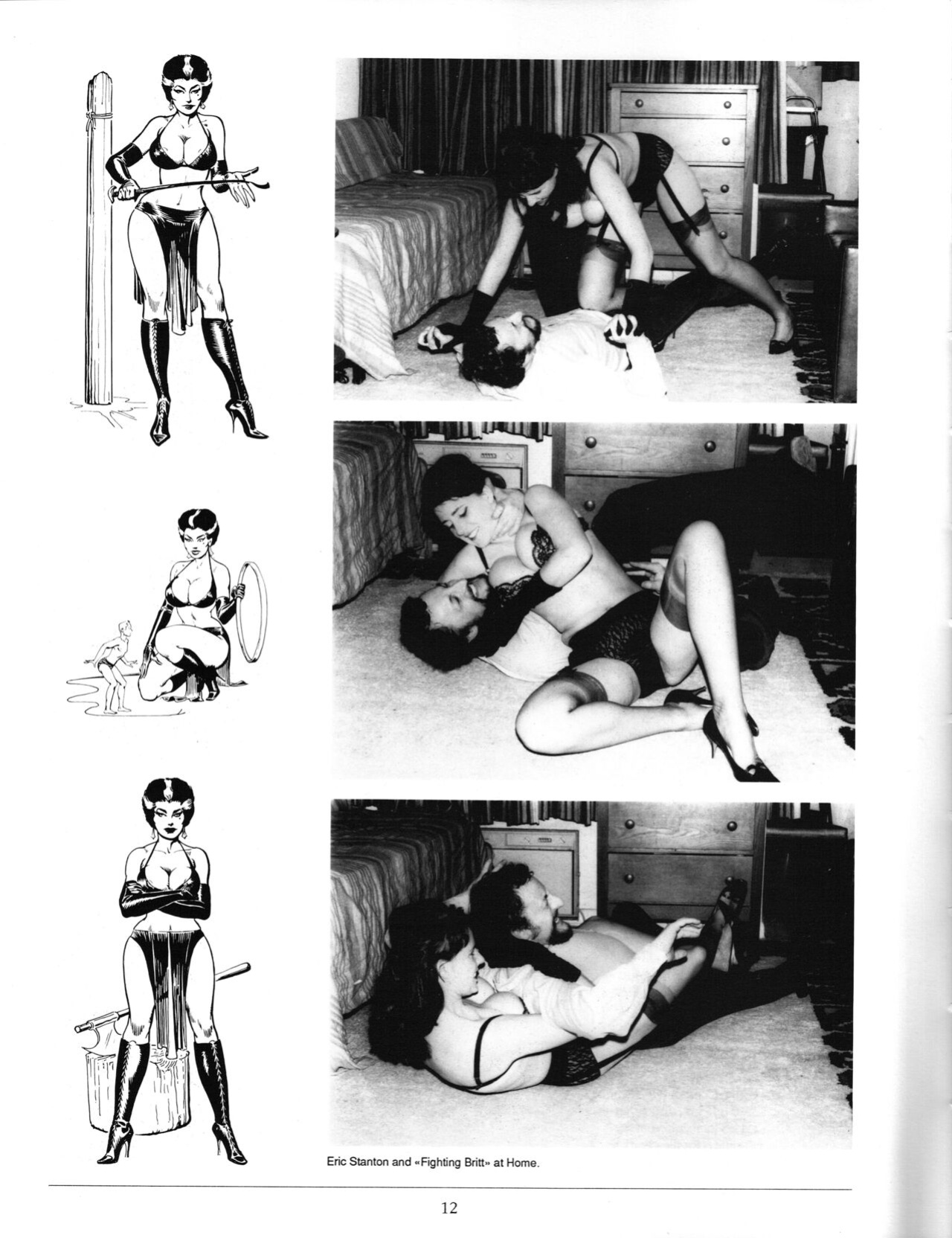 Eric Stanton's Blunder Broad - A Comix Serial - Esthetique Fetish & Bizzarre - Glittering Images