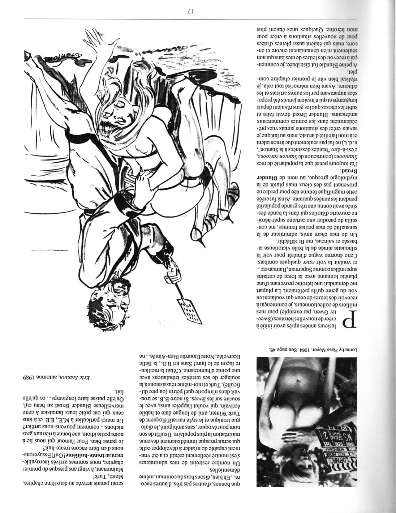 Eric Stanton's Blunder Broad - A Comix Serial - Esthetique Fetish & Bizzarre - Glittering Images