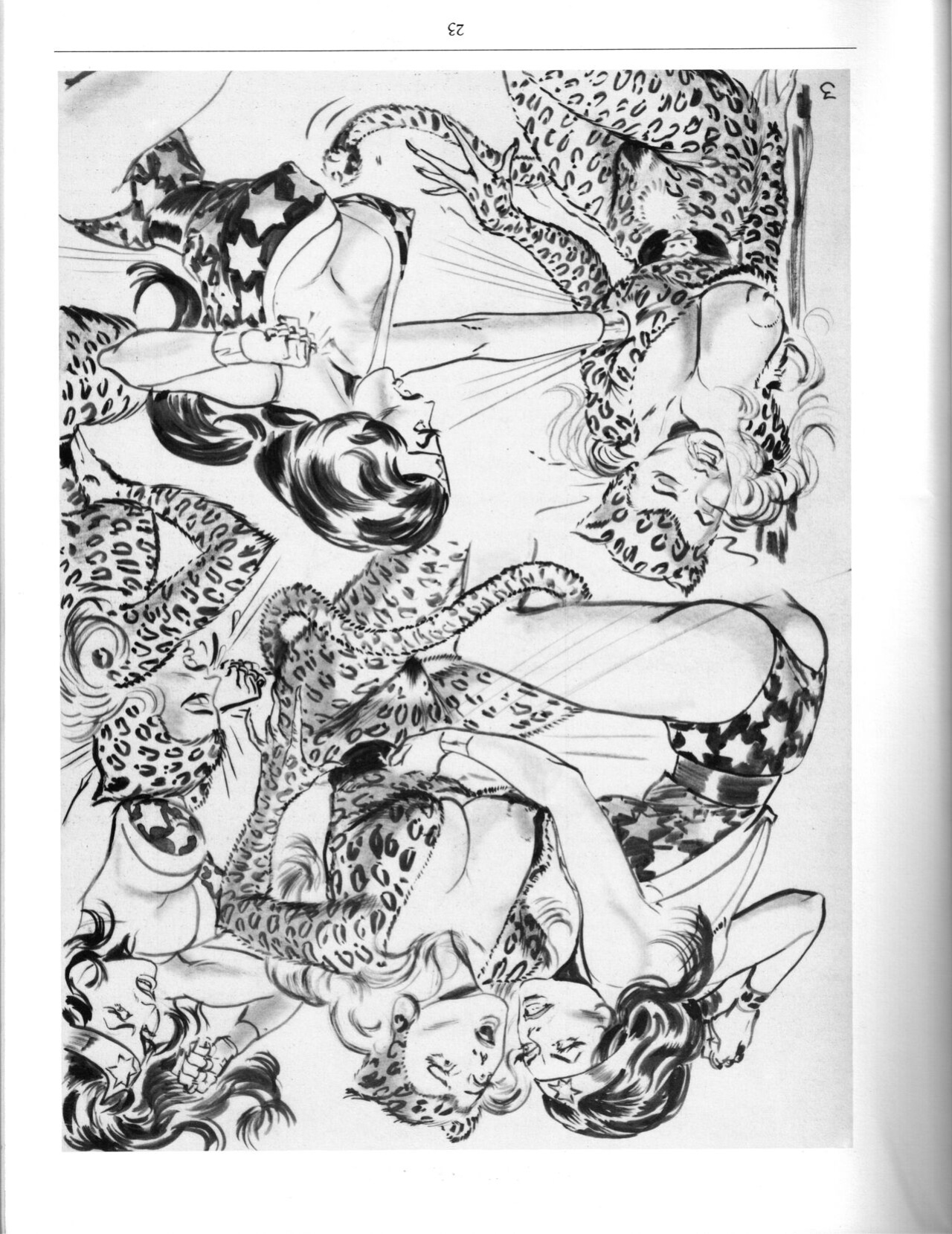 Eric Stanton's Blunder Broad - A Comix Serial - Esthetique Fetish & Bizzarre - Glittering Images