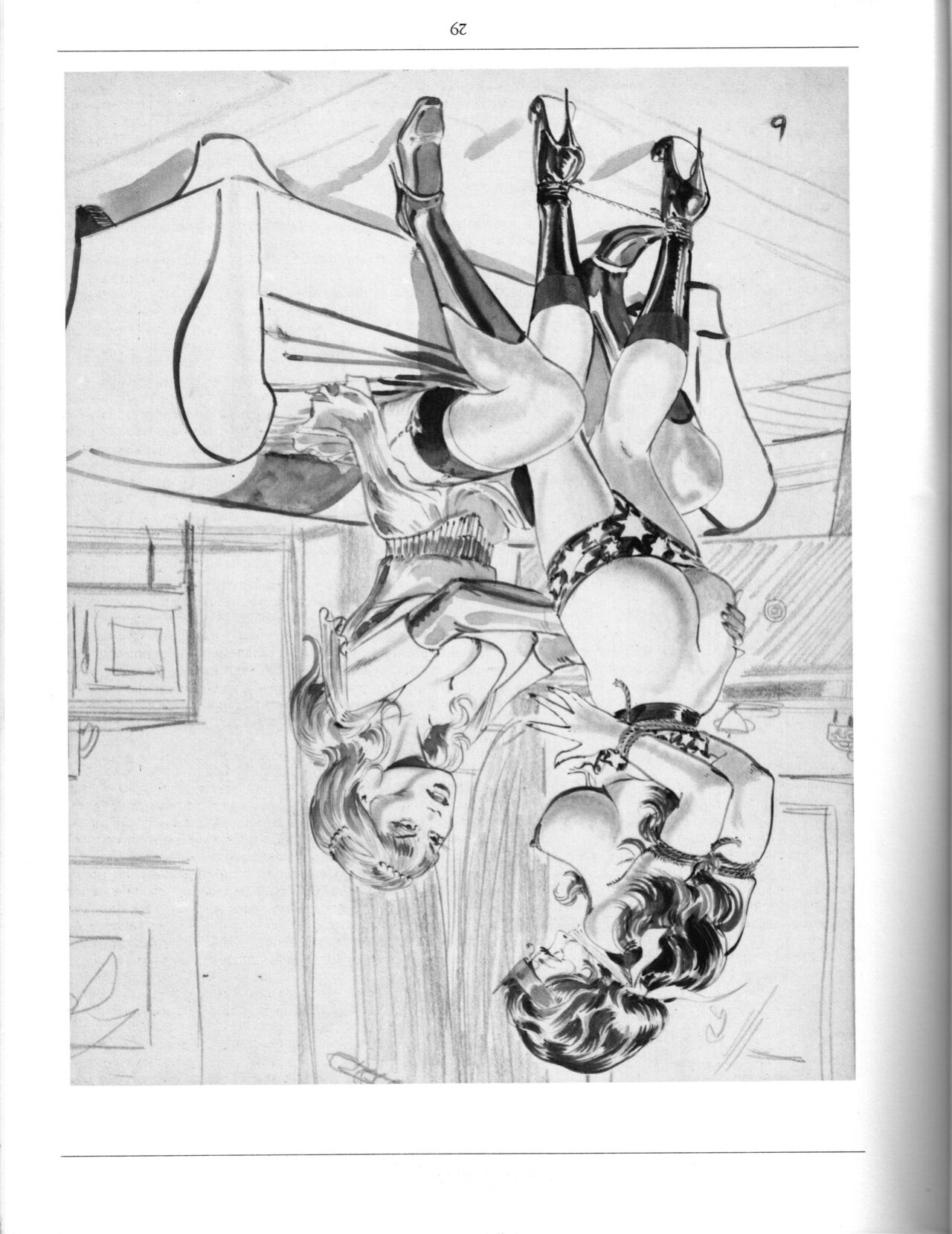 Eric Stanton's Blunder Broad - A Comix Serial - Esthetique Fetish & Bizzarre - Glittering Images