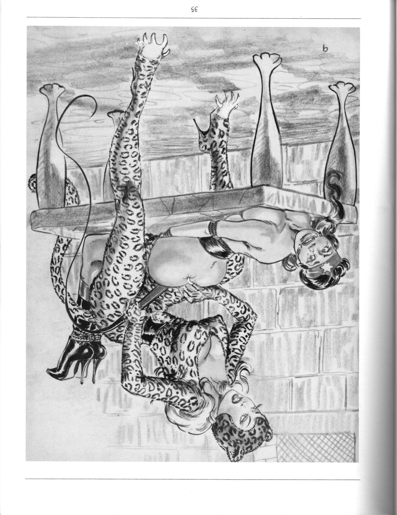 Eric Stanton's Blunder Broad - A Comix Serial - Esthetique Fetish & Bizzarre - Glittering Images