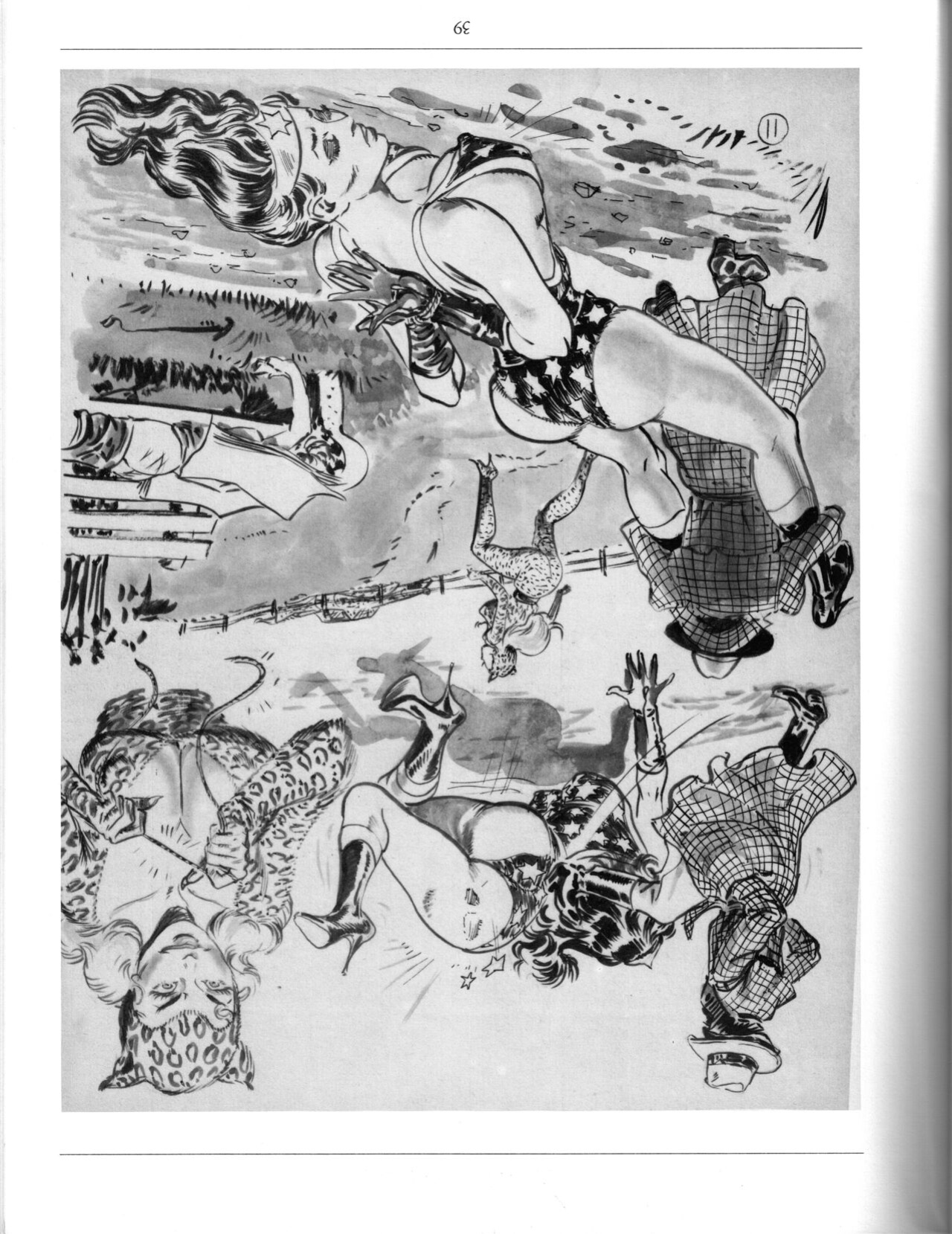 Eric Stanton's Blunder Broad - A Comix Serial - Esthetique Fetish & Bizzarre - Glittering Images