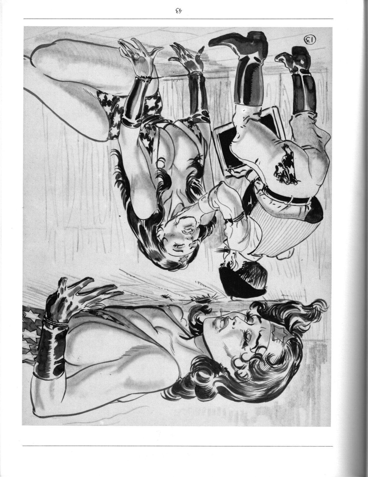 Eric Stanton's Blunder Broad - A Comix Serial - Esthetique Fetish & Bizzarre - Glittering Images