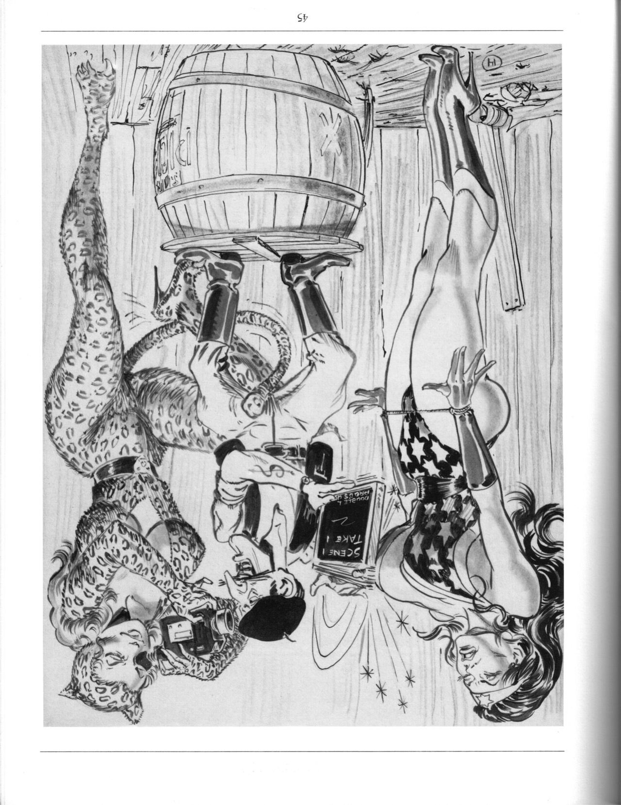 Eric Stanton's Blunder Broad - A Comix Serial - Esthetique Fetish & Bizzarre - Glittering Images