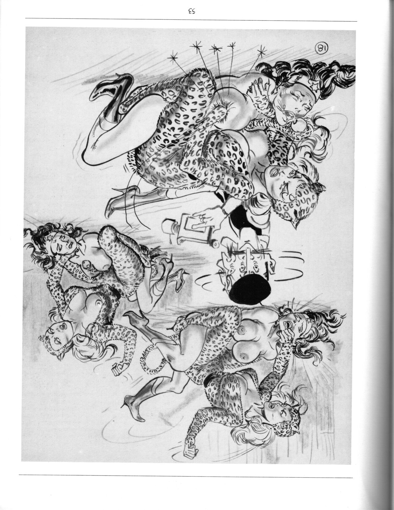Eric Stanton's Blunder Broad - A Comix Serial - Esthetique Fetish & Bizzarre - Glittering Images