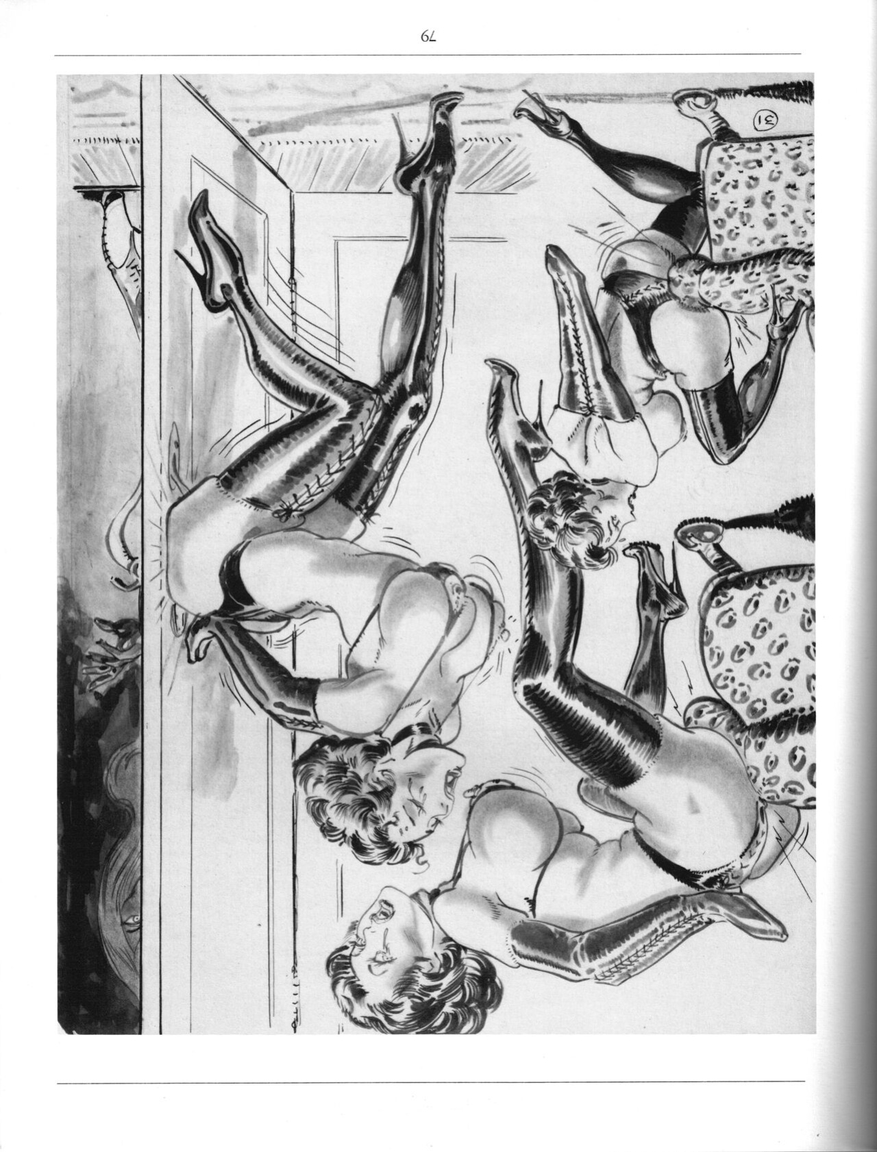 Eric Stanton's Blunder Broad - A Comix Serial - Esthetique Fetish & Bizzarre - Glittering Images