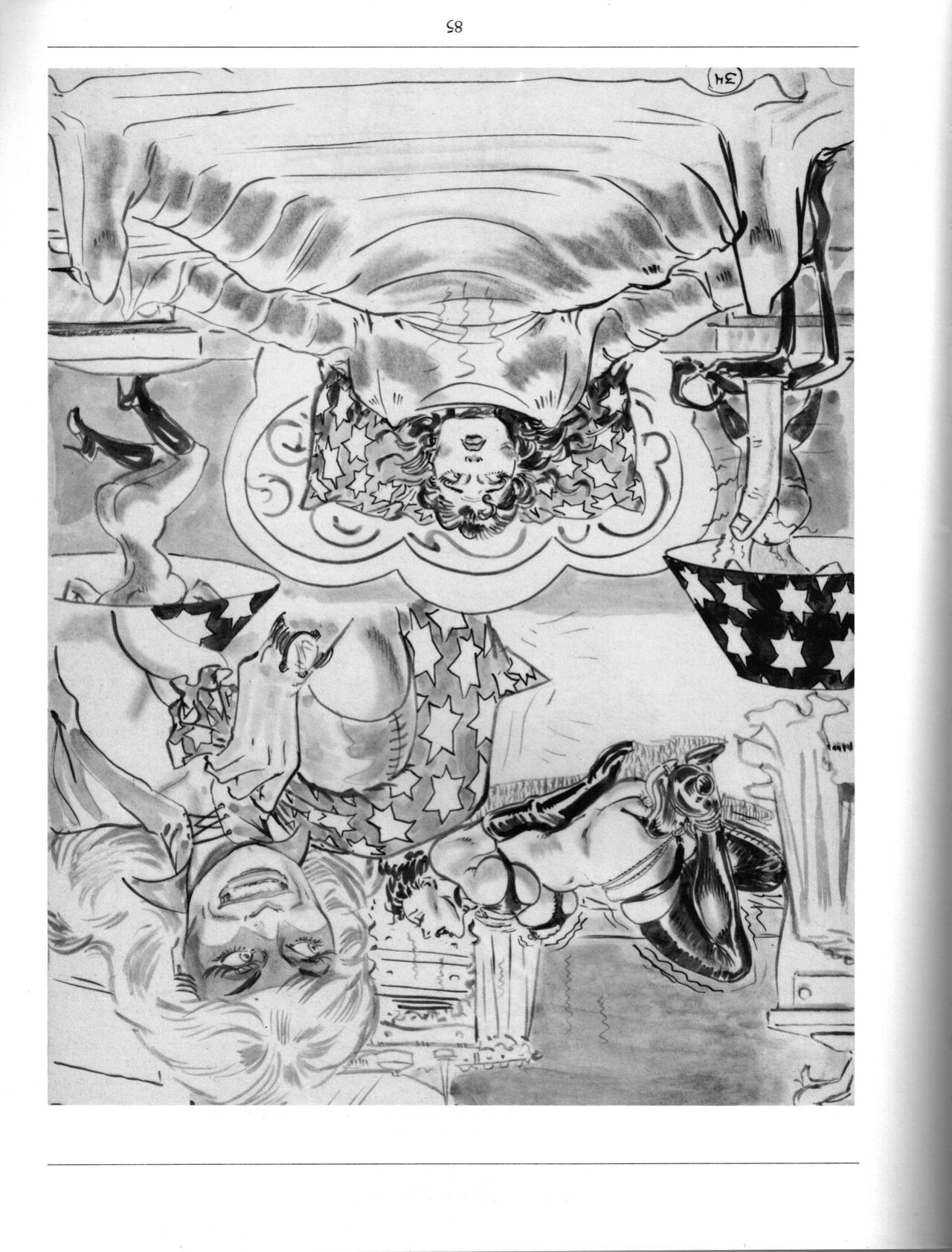 Eric Stanton's Blunder Broad - A Comix Serial - Esthetique Fetish & Bizzarre - Glittering Images