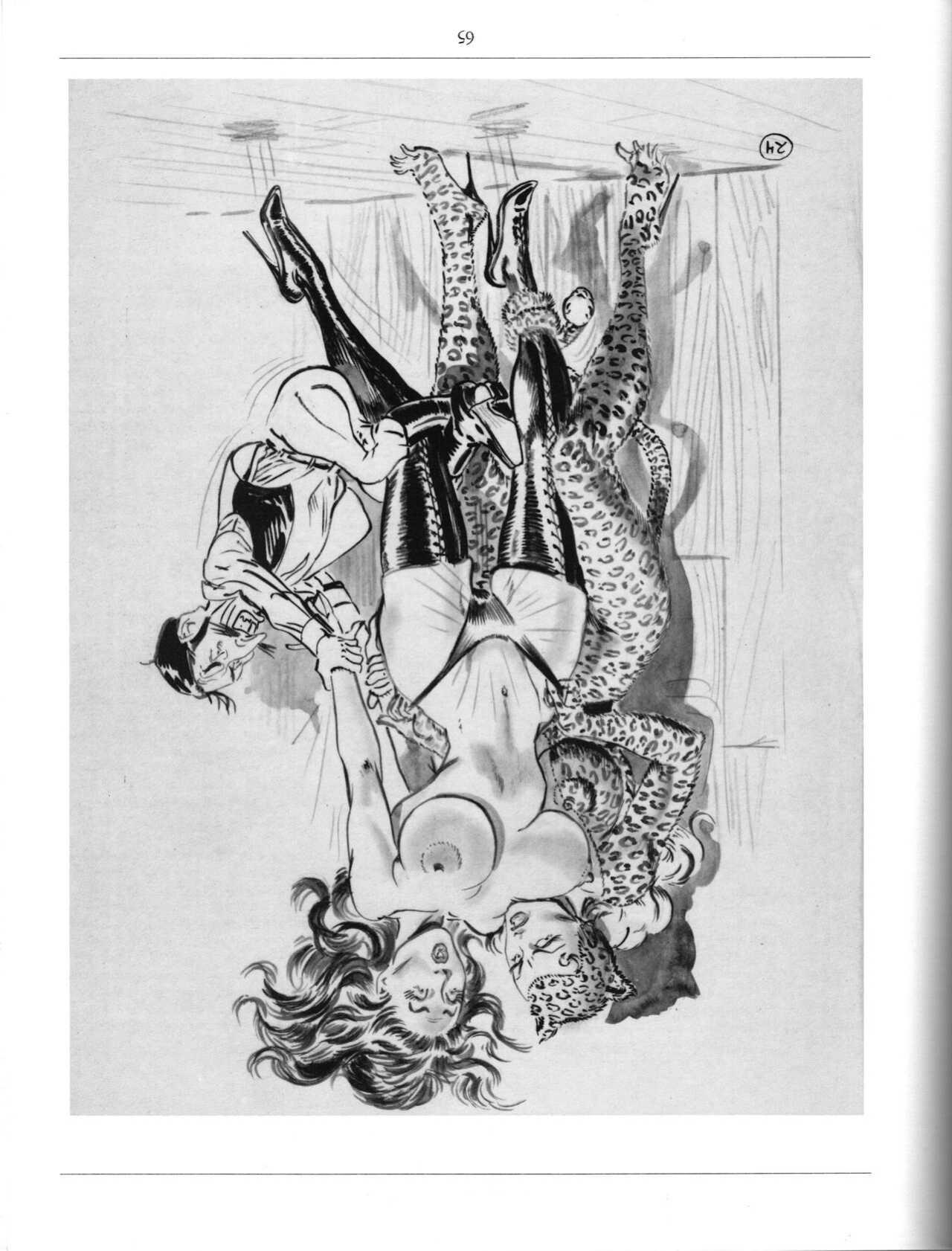 Eric Stanton's Blunder Broad - A Comix Serial - Esthetique Fetish & Bizzarre - Glittering Images
