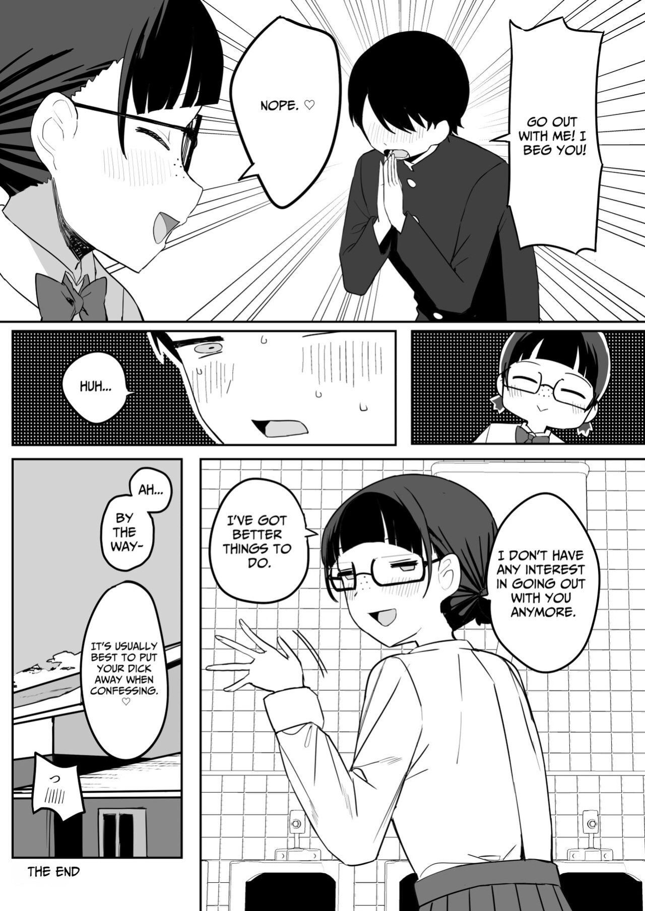 [Darezuka] Toilet no Jimiko-san [Translation Sensation]
