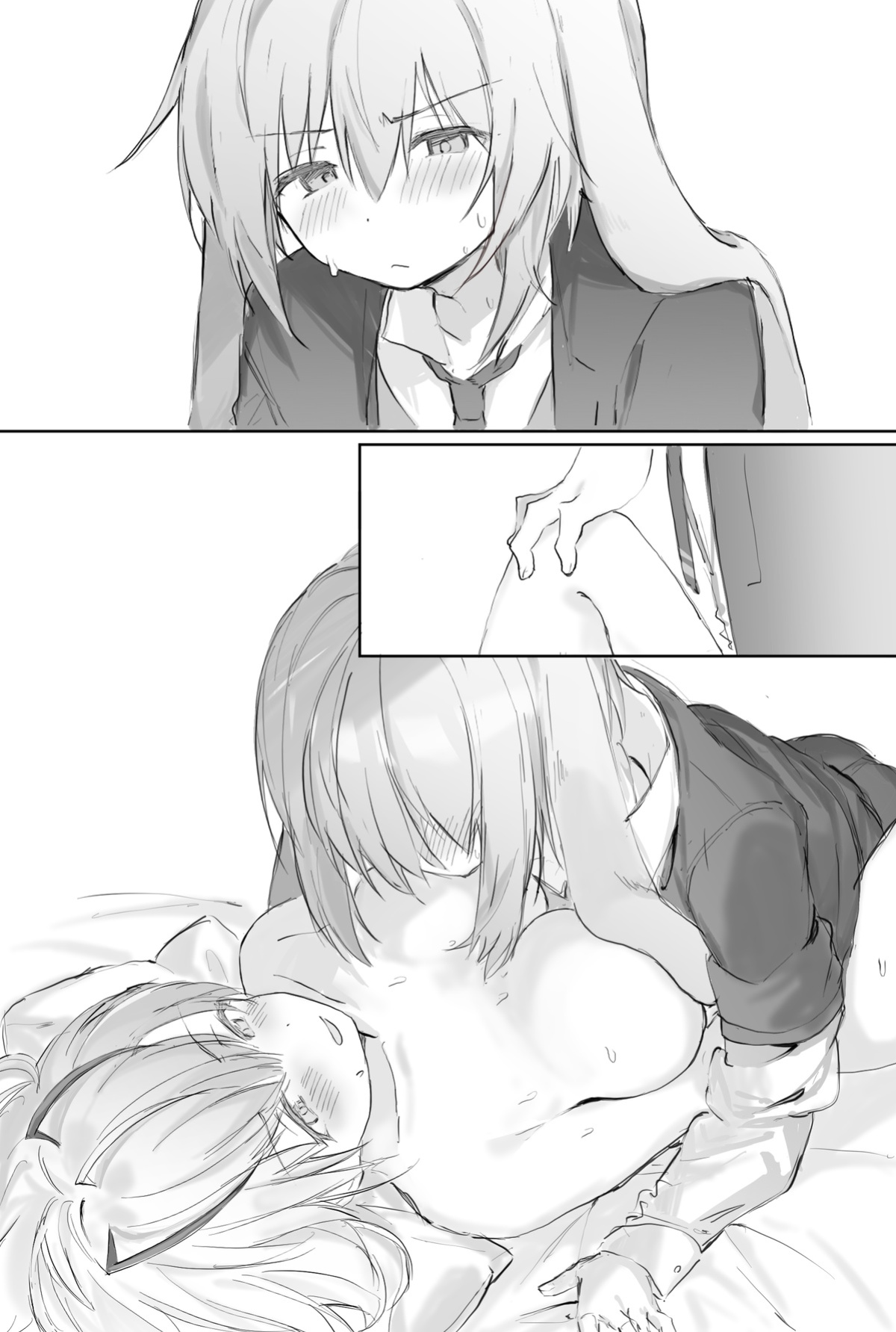 [Otsumami] “Ansel-kun ga Gotsugou Arts de Hatsujou Shita Josei Ope ni Osowarechau Hanashi" (Arknights) [DKKMD Translations]
