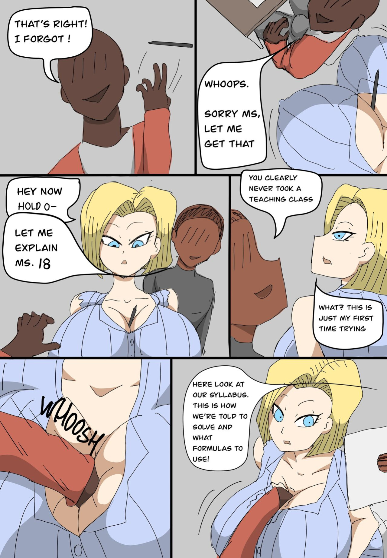 [ZDaddyEcchi] Android 18 Blacked (Dragon Ball Super)