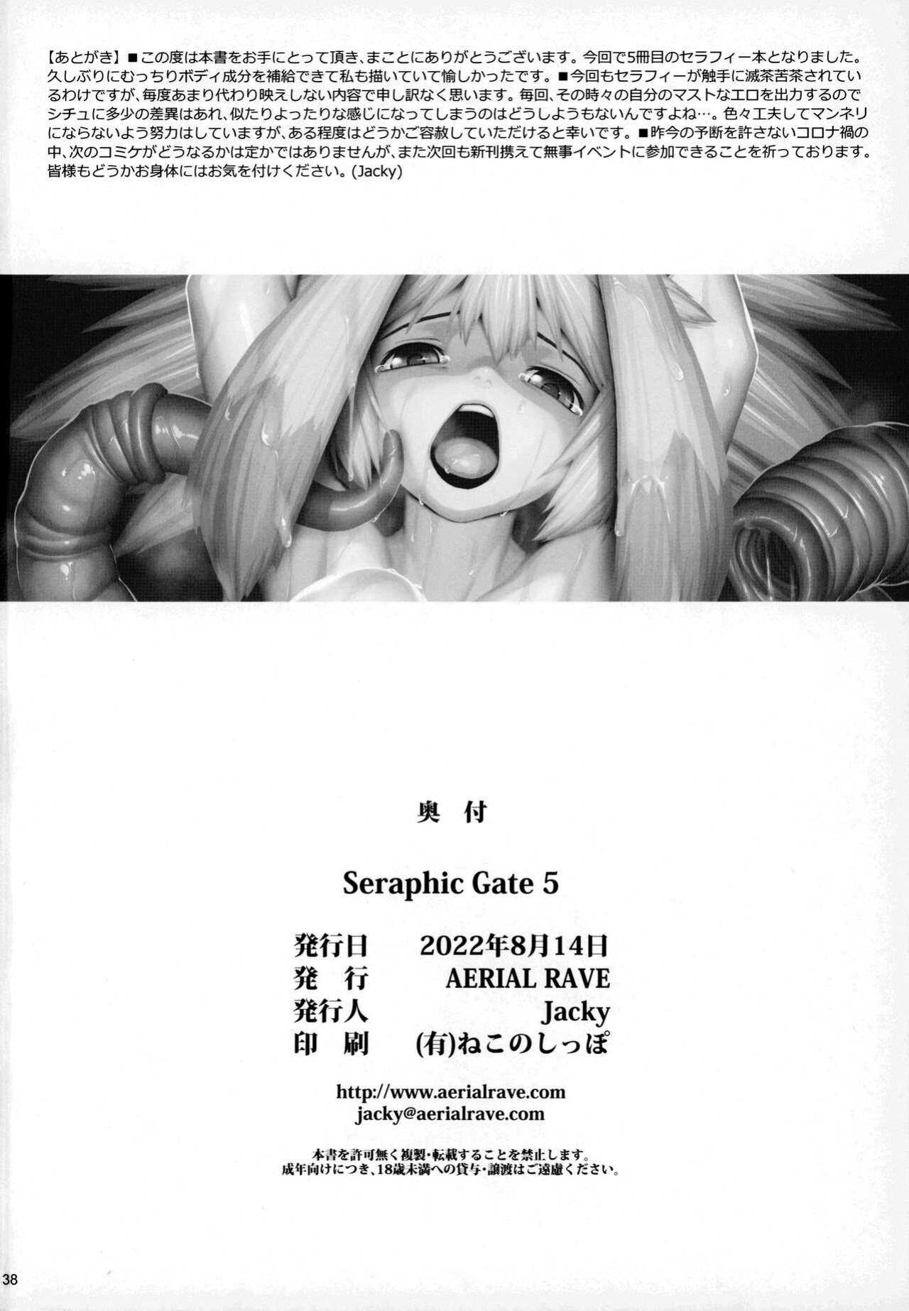 (C100) [AERIAL RAVE (Jacky)] Seraphic Gate 5 (Xenogears) [Raknnkarscans]