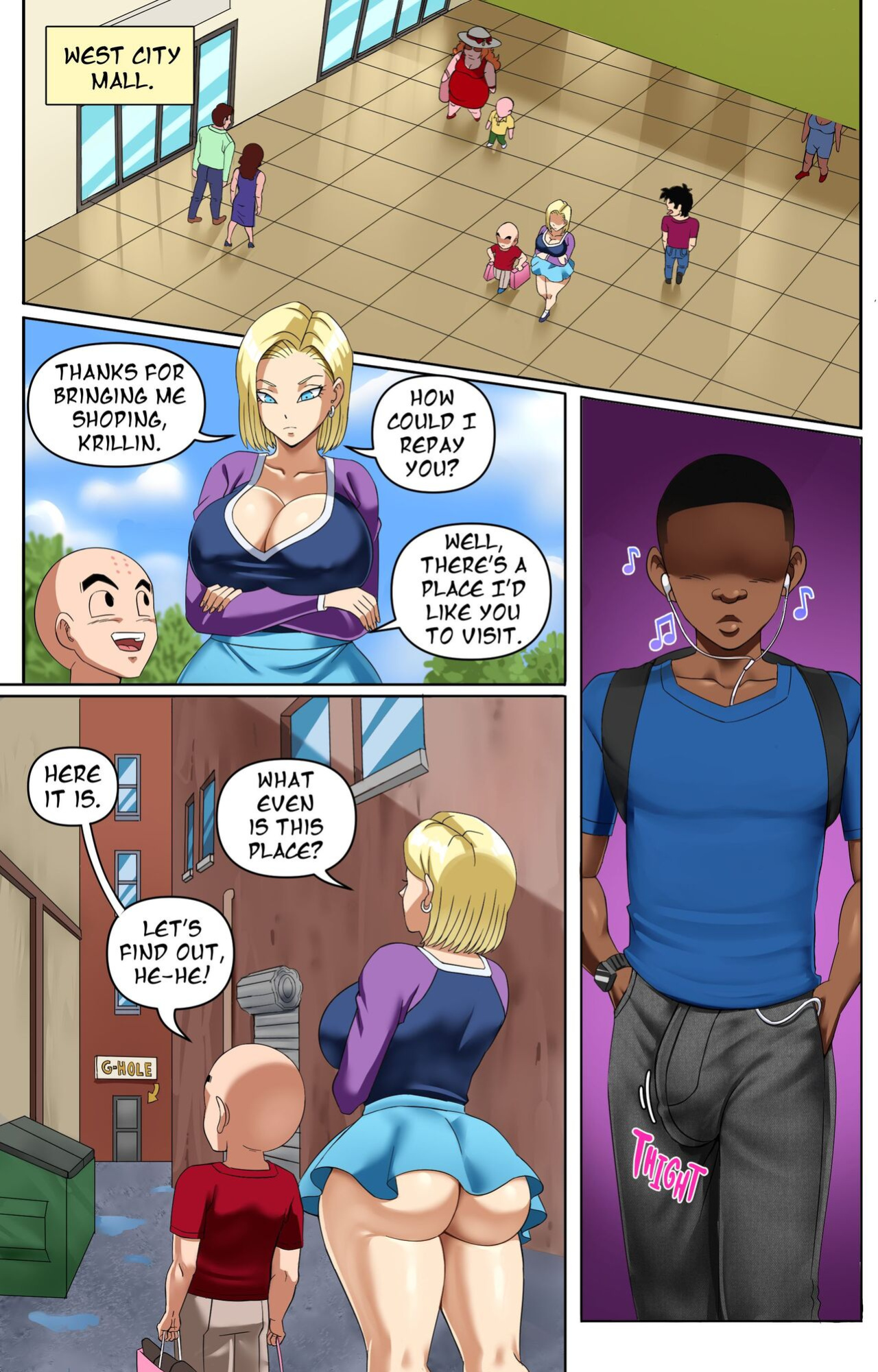 [Pink Pawg] Android 18 NTR 4 + extras