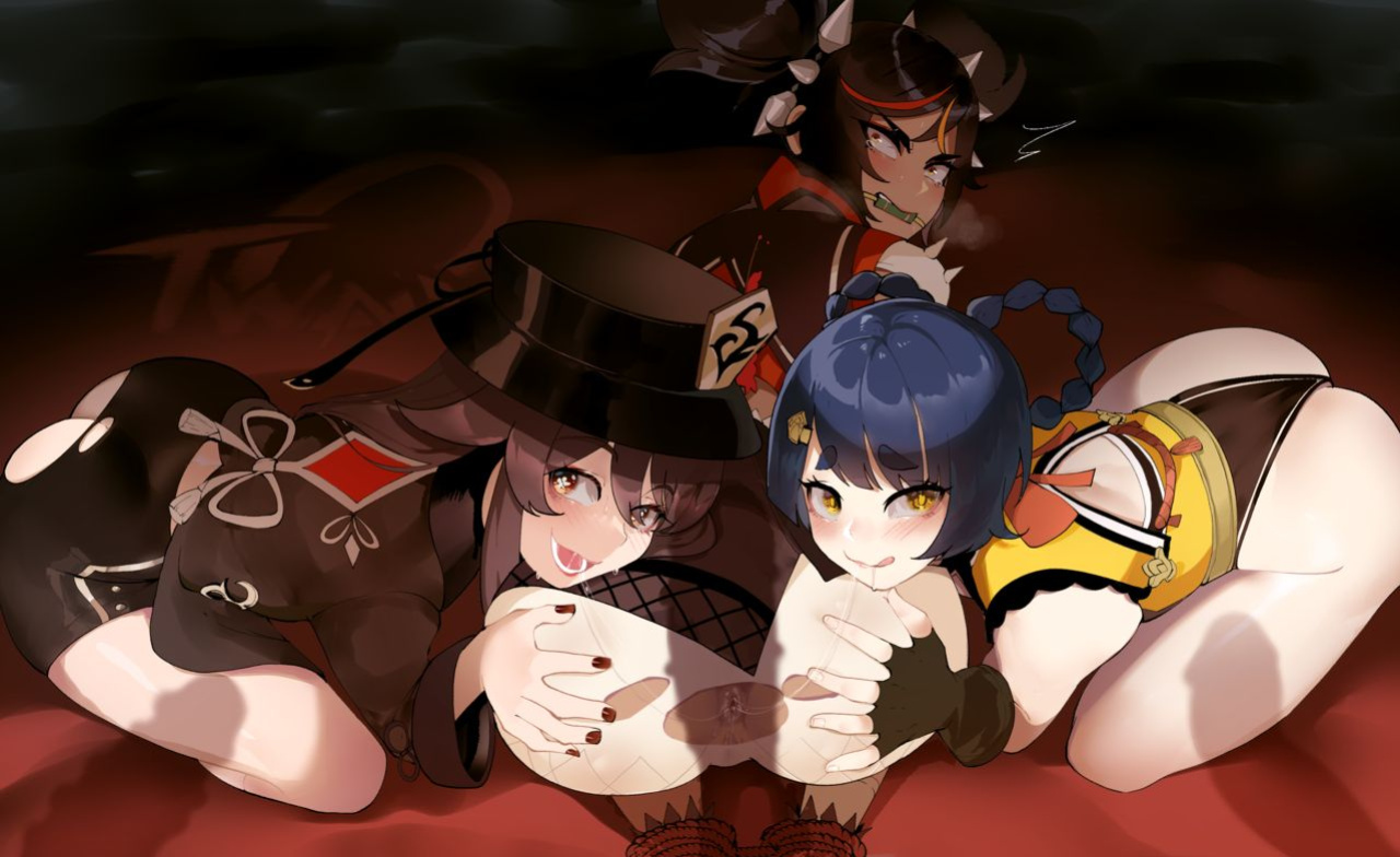 [ThiccwithaQ / Nyantcha] Churled Xiangling (Genshin Impact)