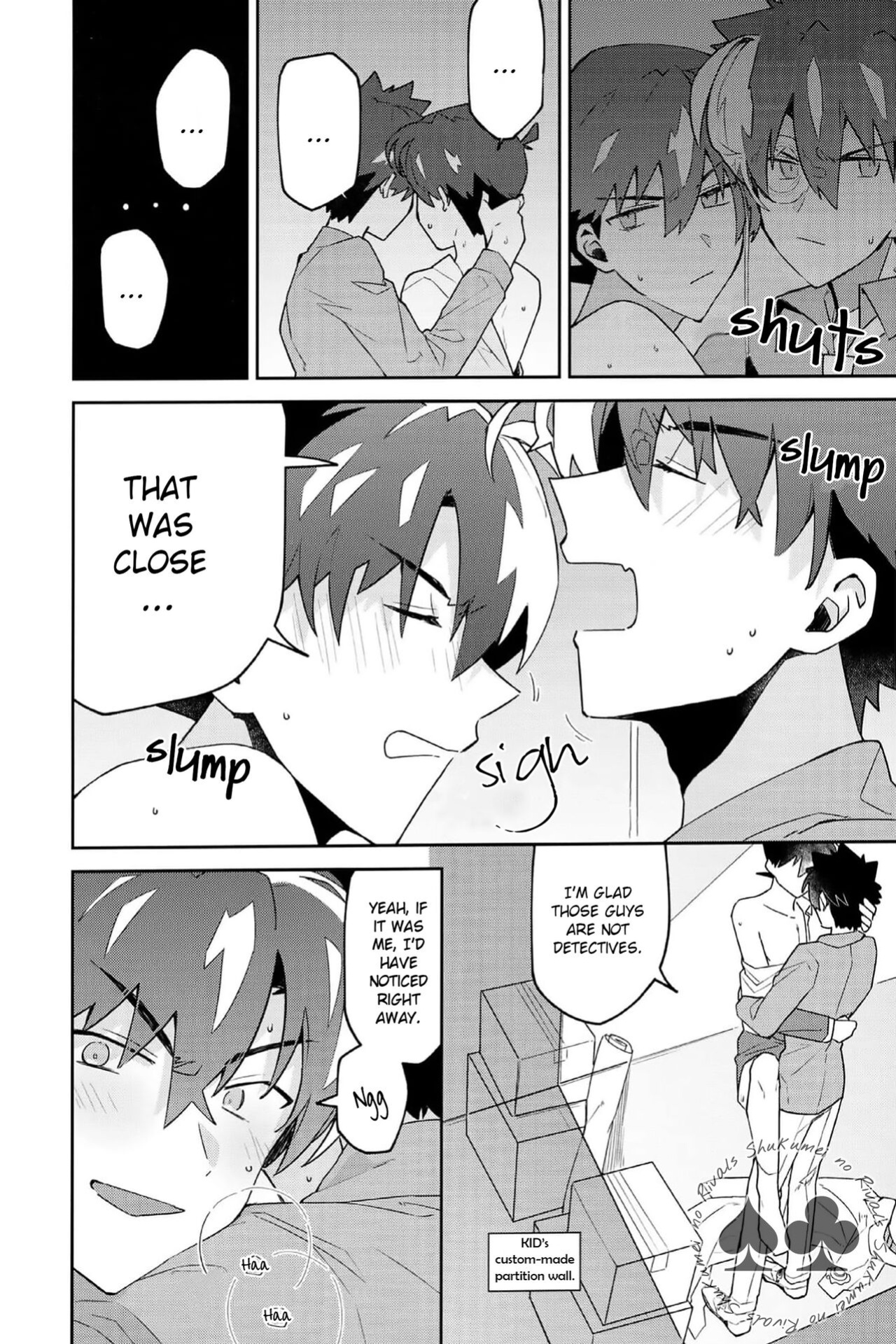(Koi no Kaishingeki Hoshi ni Negai o 2022) [loopblue (mitsuya)] Tobira wo Akete Matteite (Meitantei Conan) [Shukumei no Rivals]