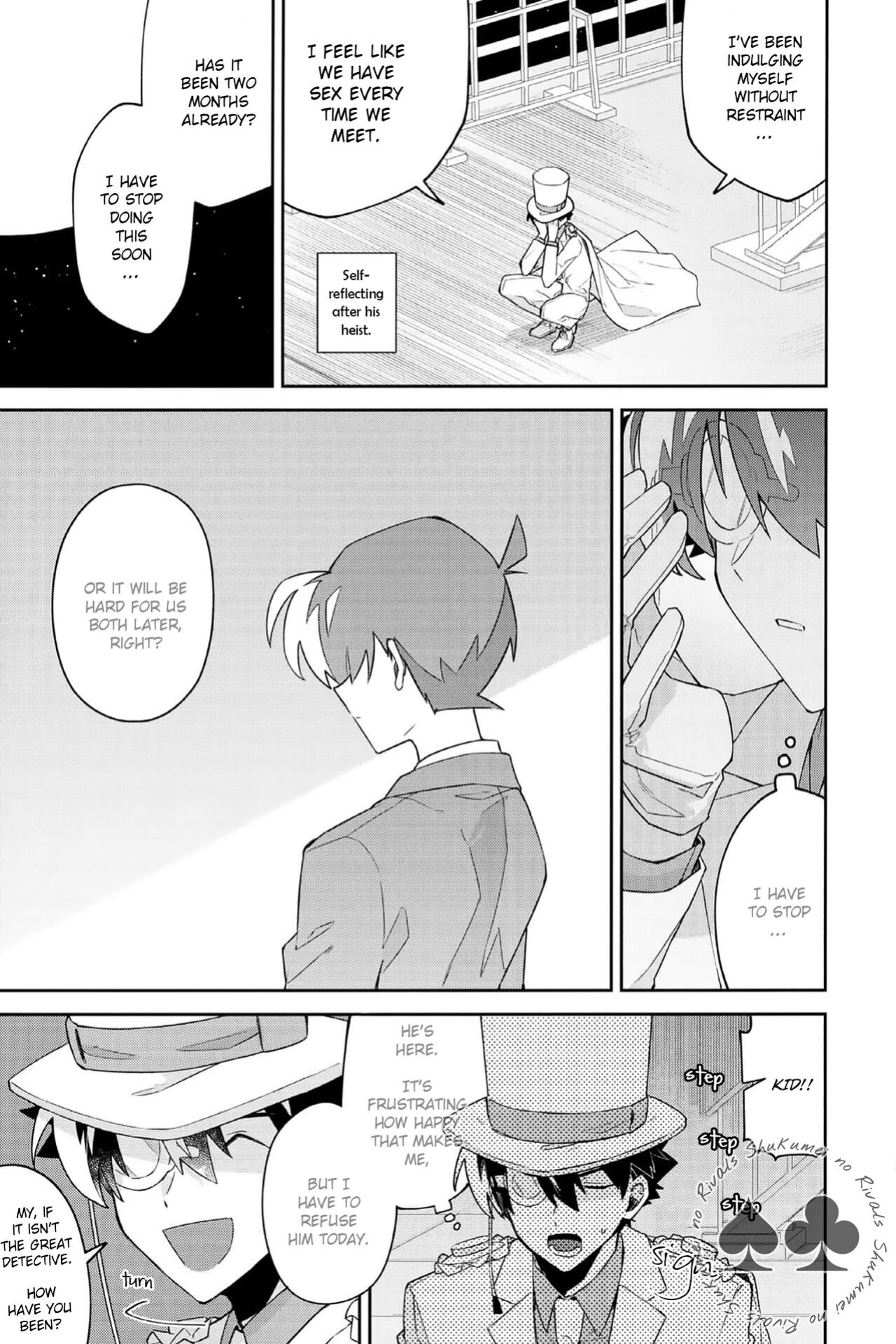 (Koi no Kaishingeki Hoshi ni Negai o 2022) [loopblue (mitsuya)] Tobira wo Akete Matteite (Meitantei Conan) [Shukumei no Rivals]