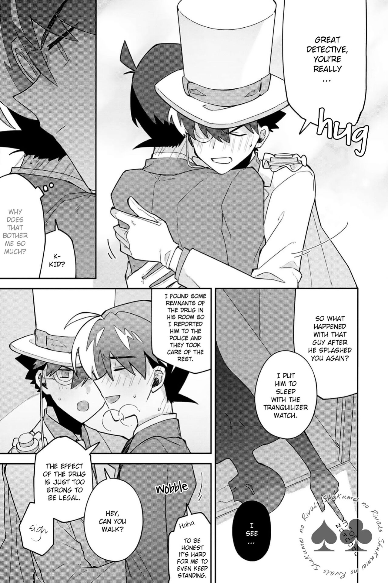 (Koi no Kaishingeki Hoshi ni Negai o 2022) [loopblue (mitsuya)] Tobira wo Akete Matteite (Meitantei Conan) [Shukumei no Rivals]