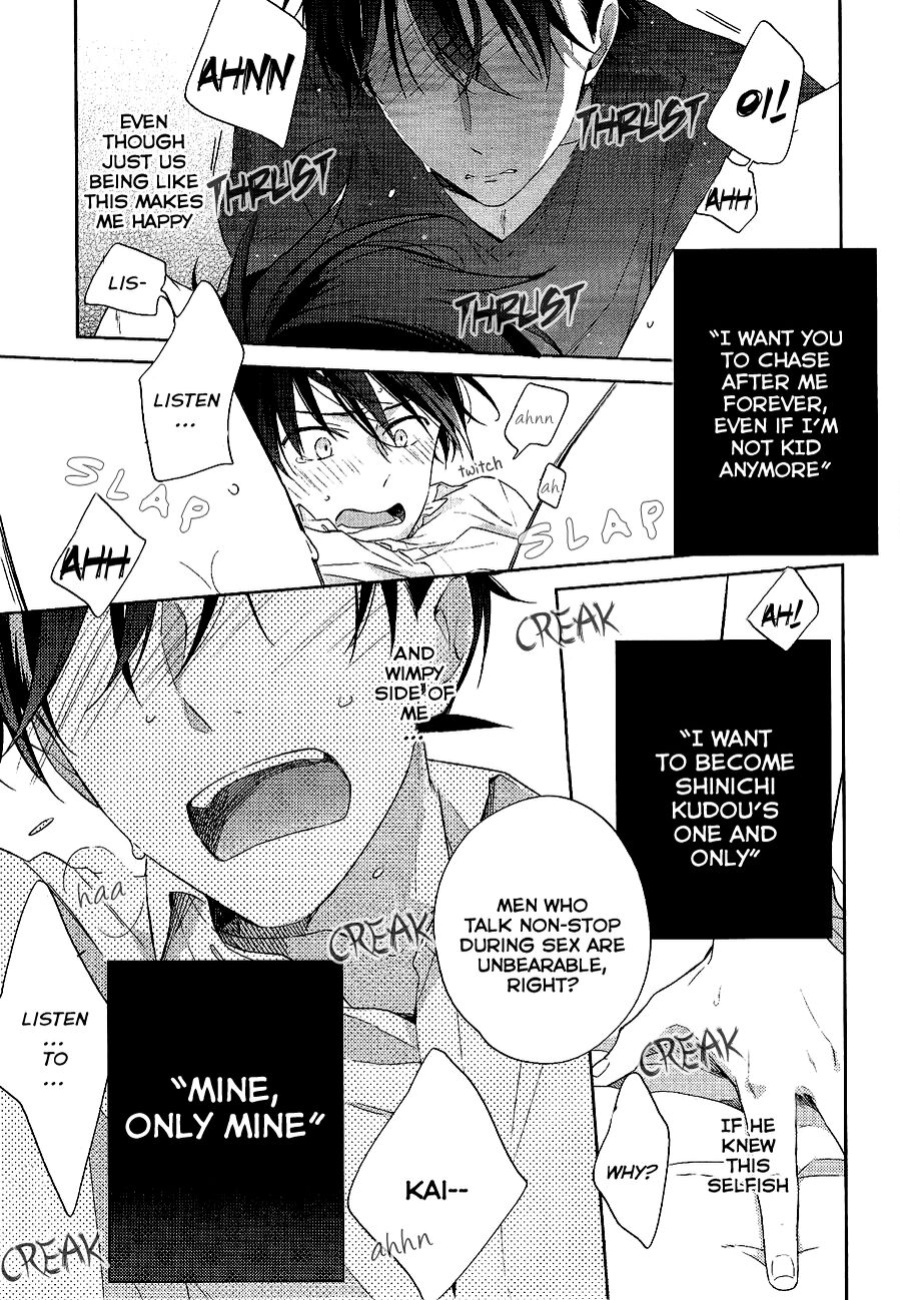 (C90) [Pinkch! (Sawori)] Mendo na Otoko (Detective Conan) [Shukumei no Rivals]