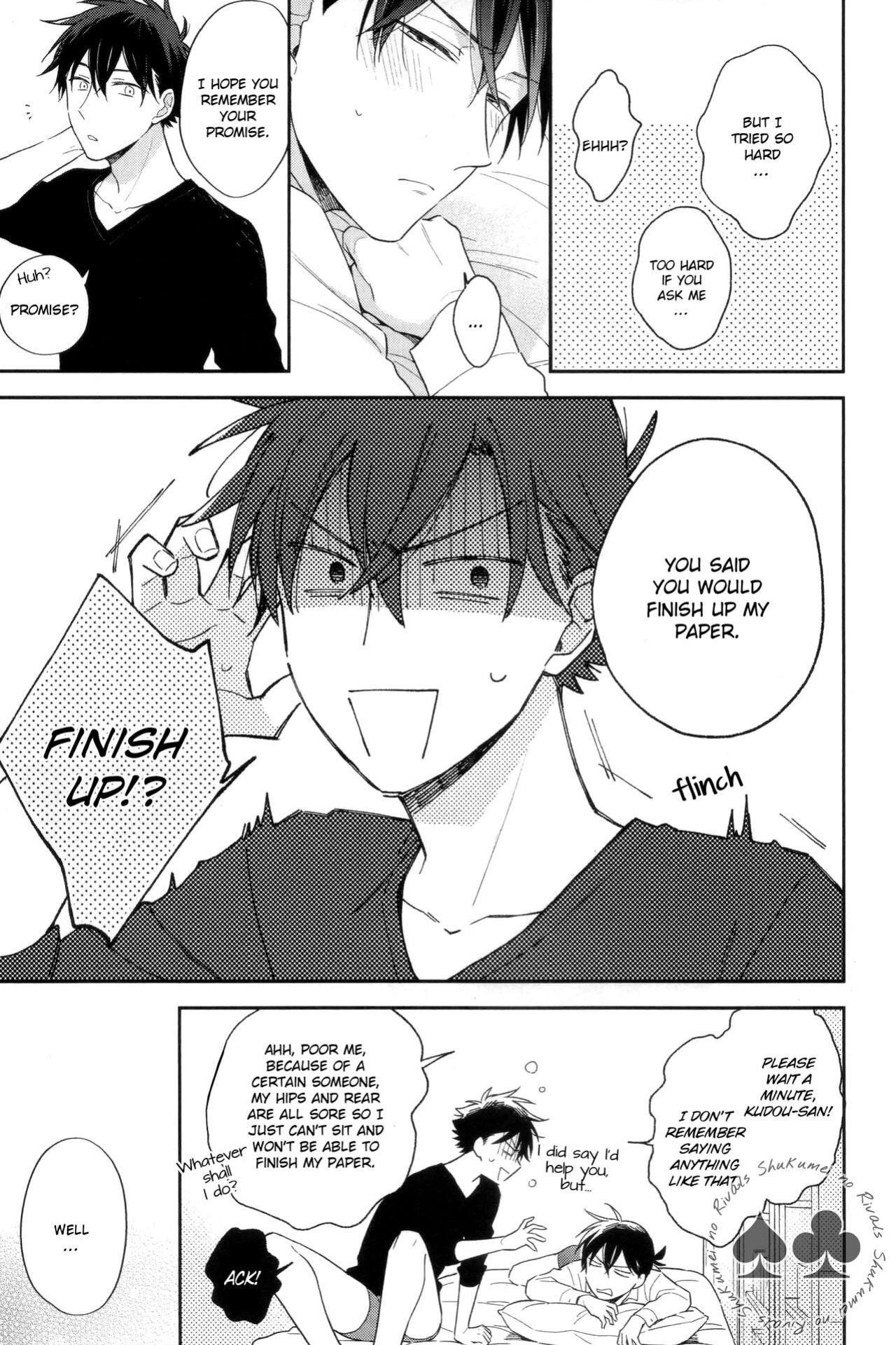 (C97) [Pinkch! (Sawori)] LOOK only AT ME! (Detective Conan) [Shukumei no Rivals]