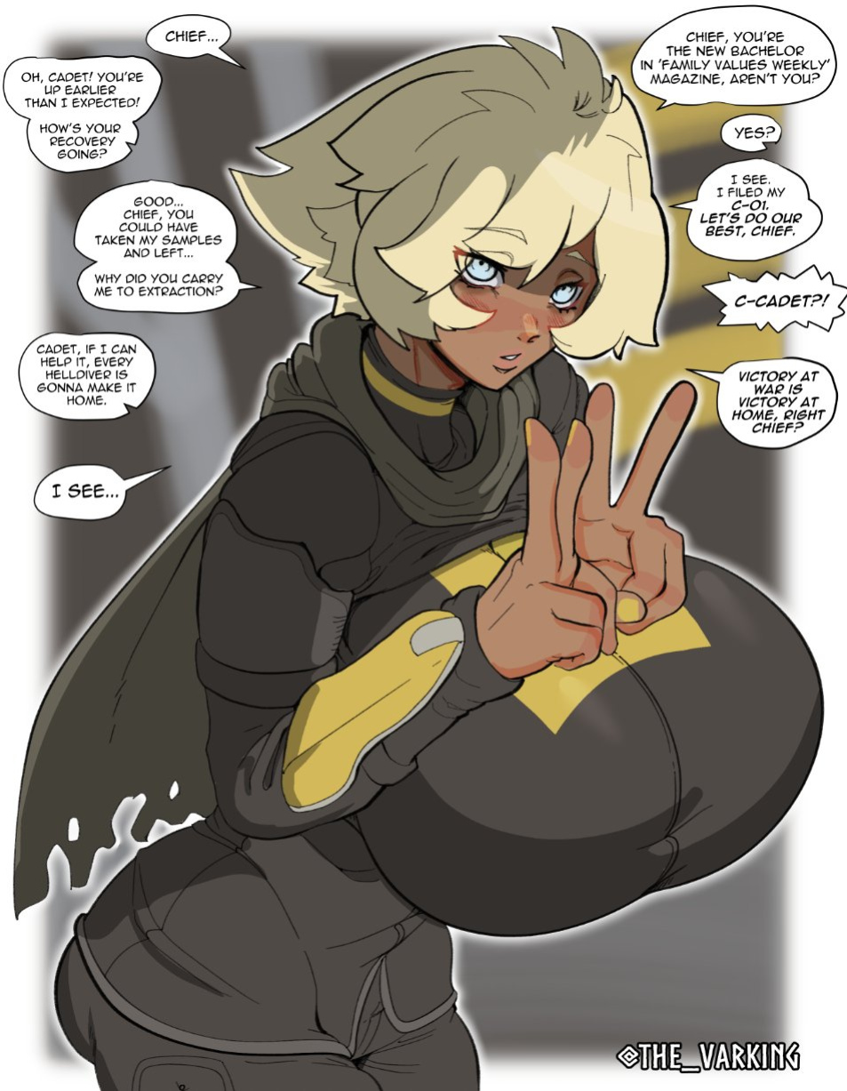 [The Varking] Cadet-chan (Helldivers 2)