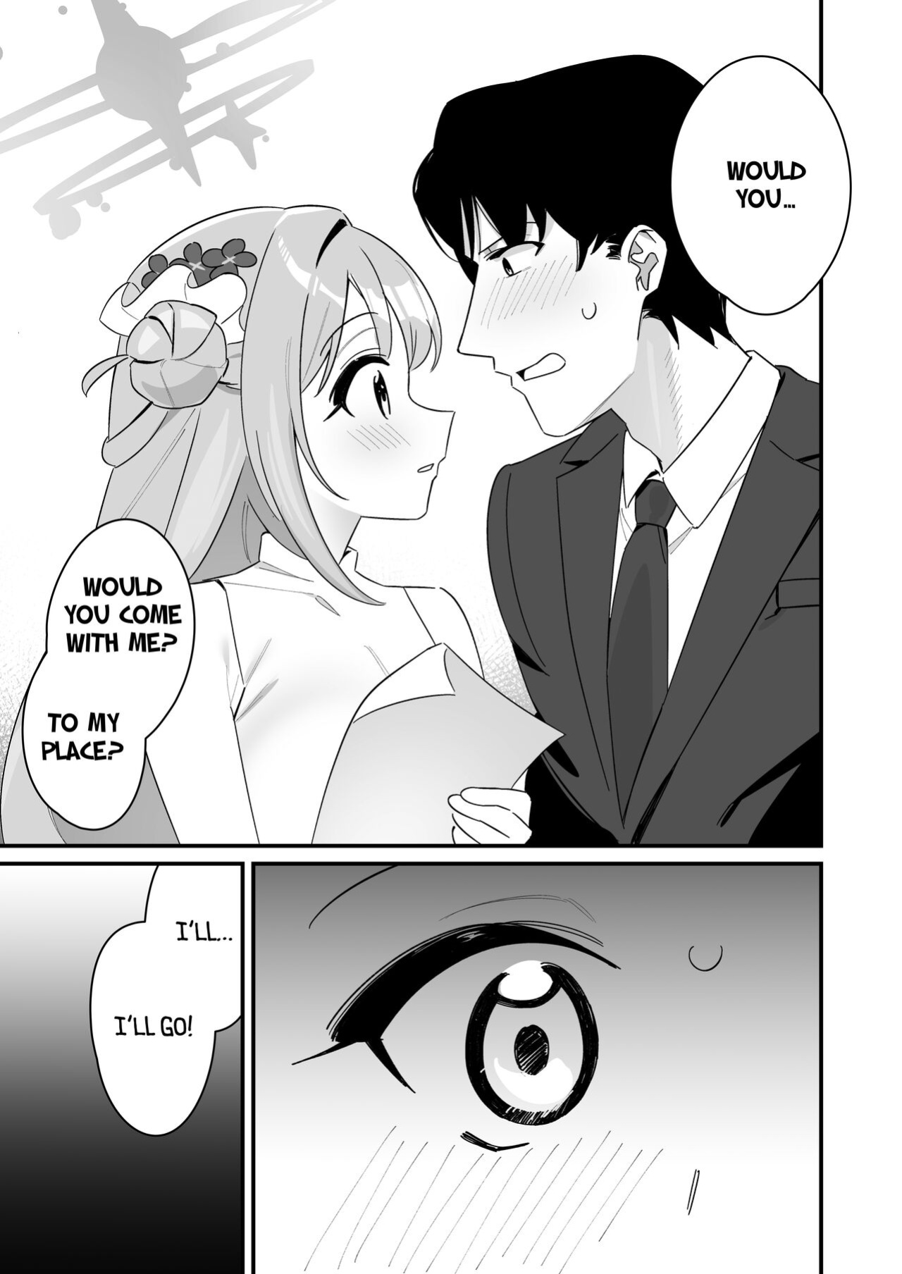 [Samayou Majin (Saionji Mayoi)] Ohime-sama wa Ouji-sama o Tasuketai! - The Princess wants to Save the Prince (Blue Archive) [Tea Party Scans]