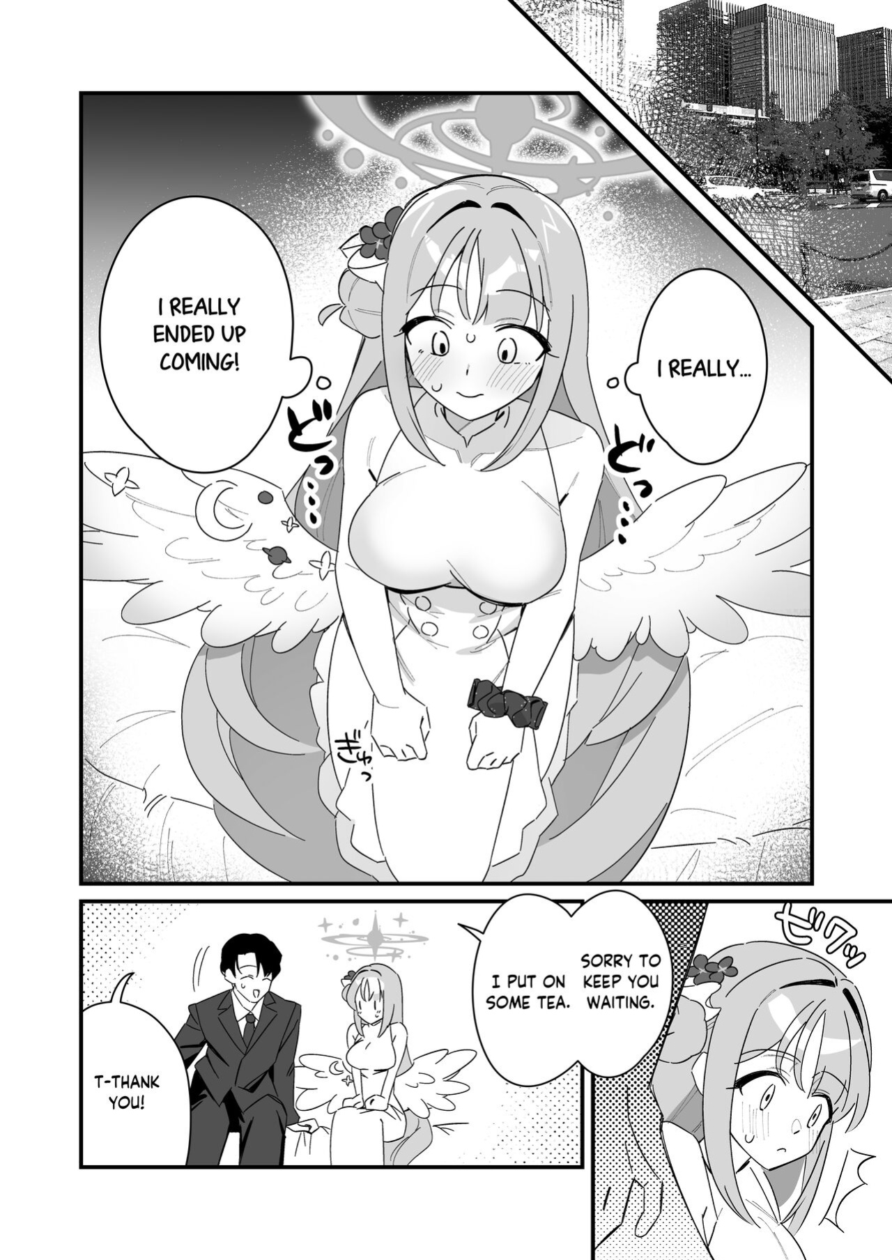[Samayou Majin (Saionji Mayoi)] Ohime-sama wa Ouji-sama o Tasuketai! - The Princess wants to Save the Prince (Blue Archive) [Tea Party Scans]