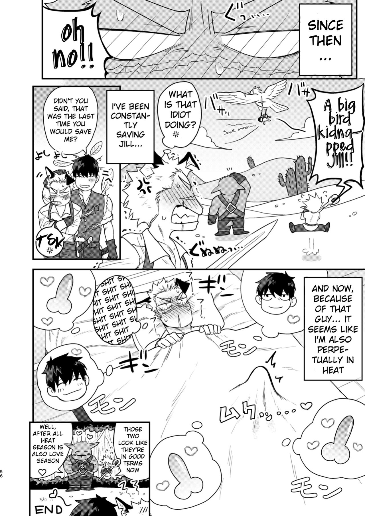 [Yokodori Omurice (Pozon)] Douyara Uchi no Wanko ga Hatsujouki o Mukaetarashi Apparently, My Dog is in Heat [ENG]