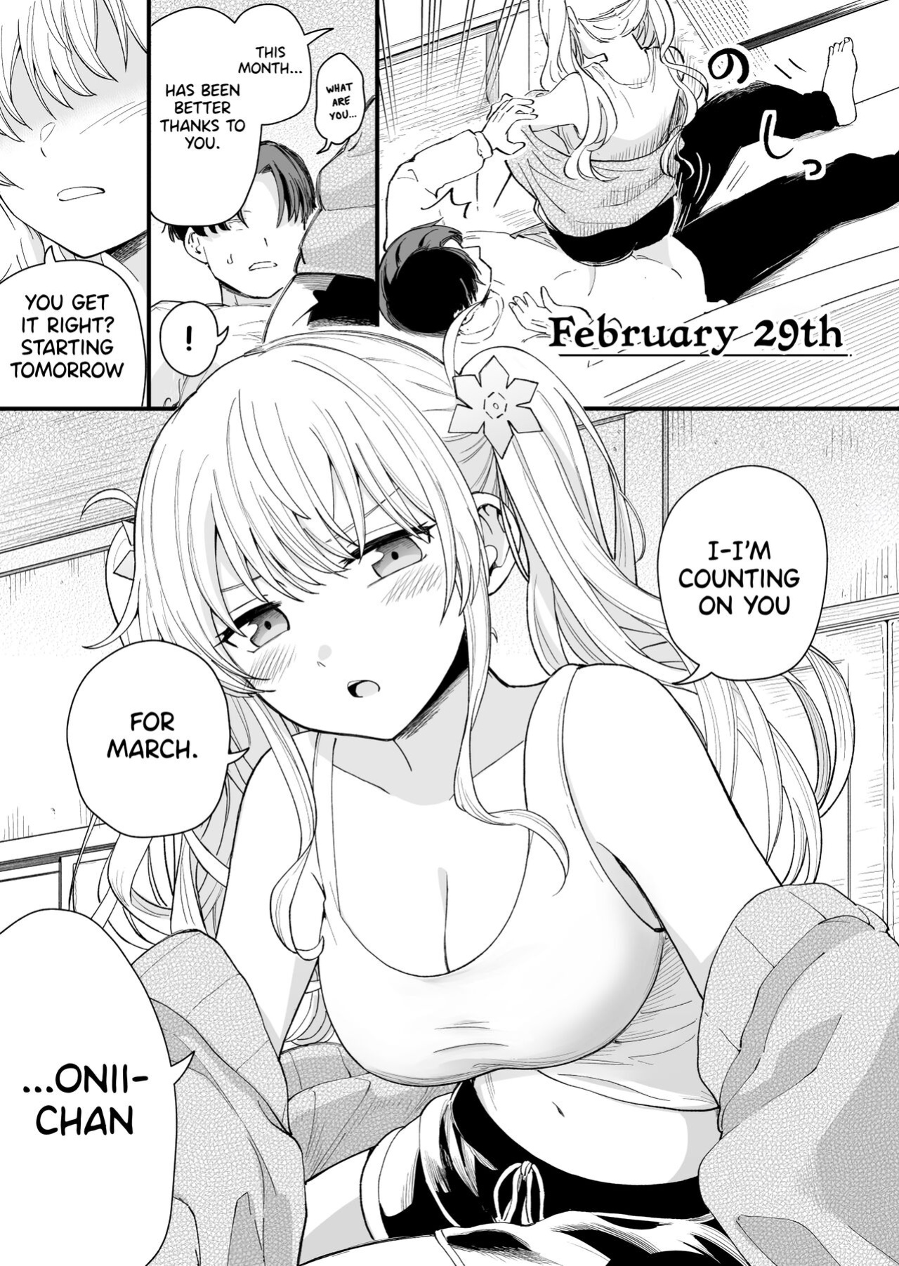 [Hiro no Ke (Hiro Hirono)] A Younger Stepsister Who Only Has Sex With Me on Days That are Divisible by 3 or on Days That Include The Number 3. [HeatManga]