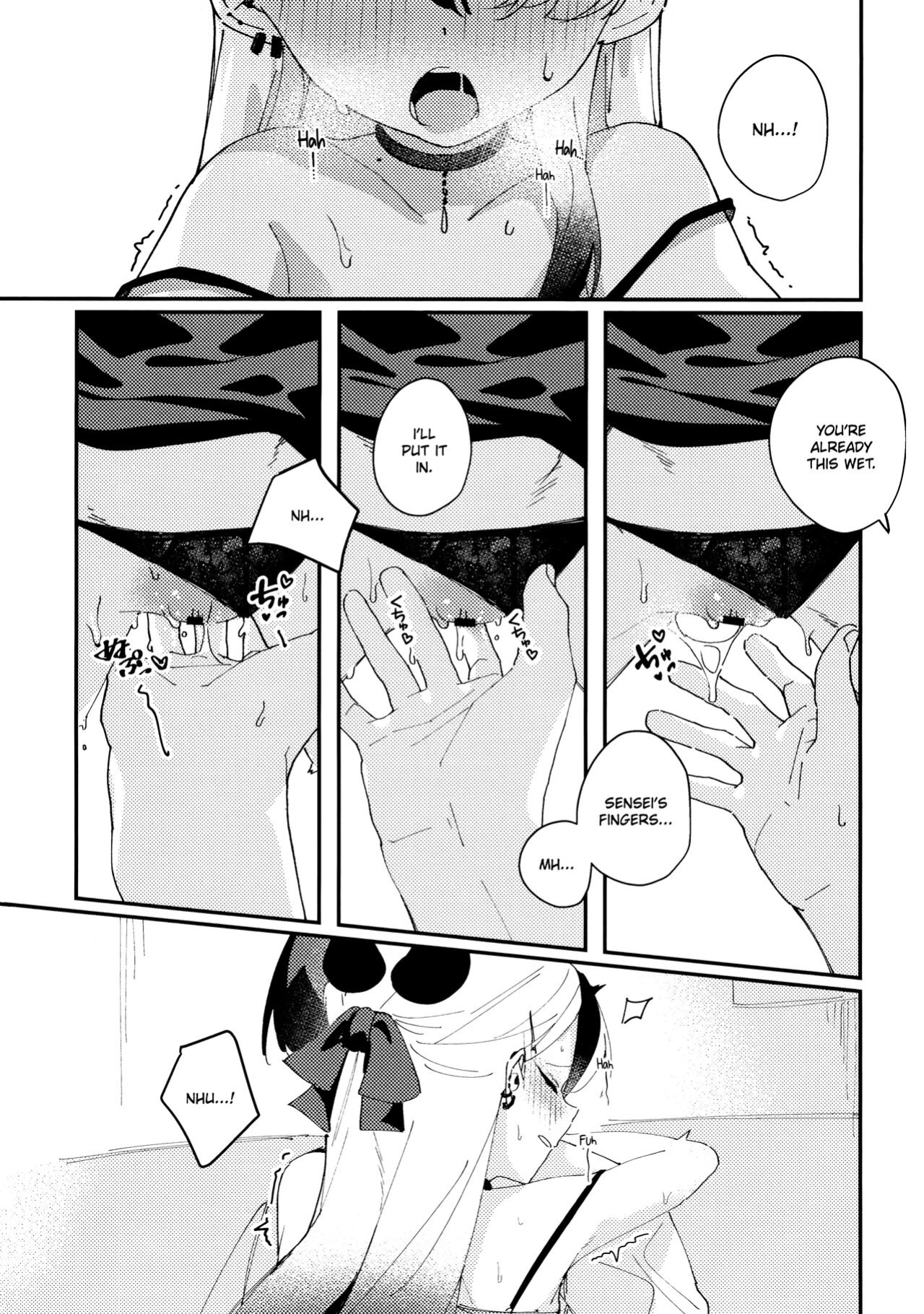 (Sensei no Archive 11) [Tosen Heavy Industry (Fataaa)] Otona-tic ni Bitter-sweet - Bitter-sweet, Grown-up-ishly (Blue Archive) [DAJI's TLs]