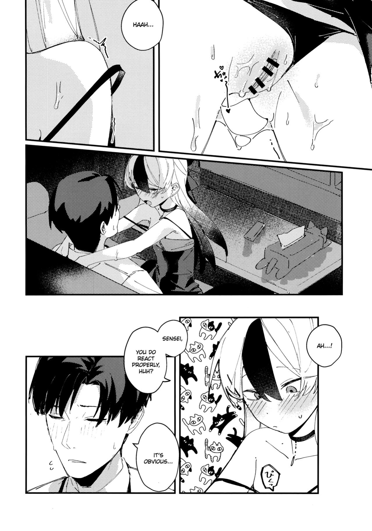 (Sensei no Archive 11) [Tosen Heavy Industry (Fataaa)] Otona-tic ni Bitter-sweet - Bitter-sweet, Grown-up-ishly (Blue Archive) [DAJI's TLs]