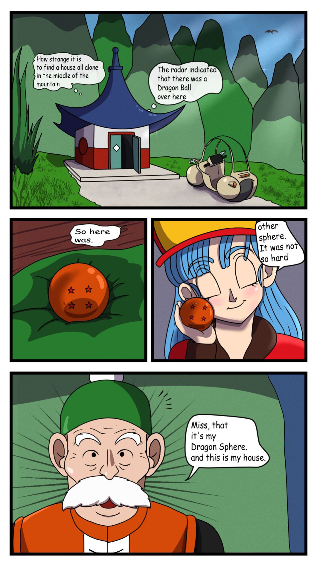 [Impshyrus] Bulma's Search (Dragon Ball)