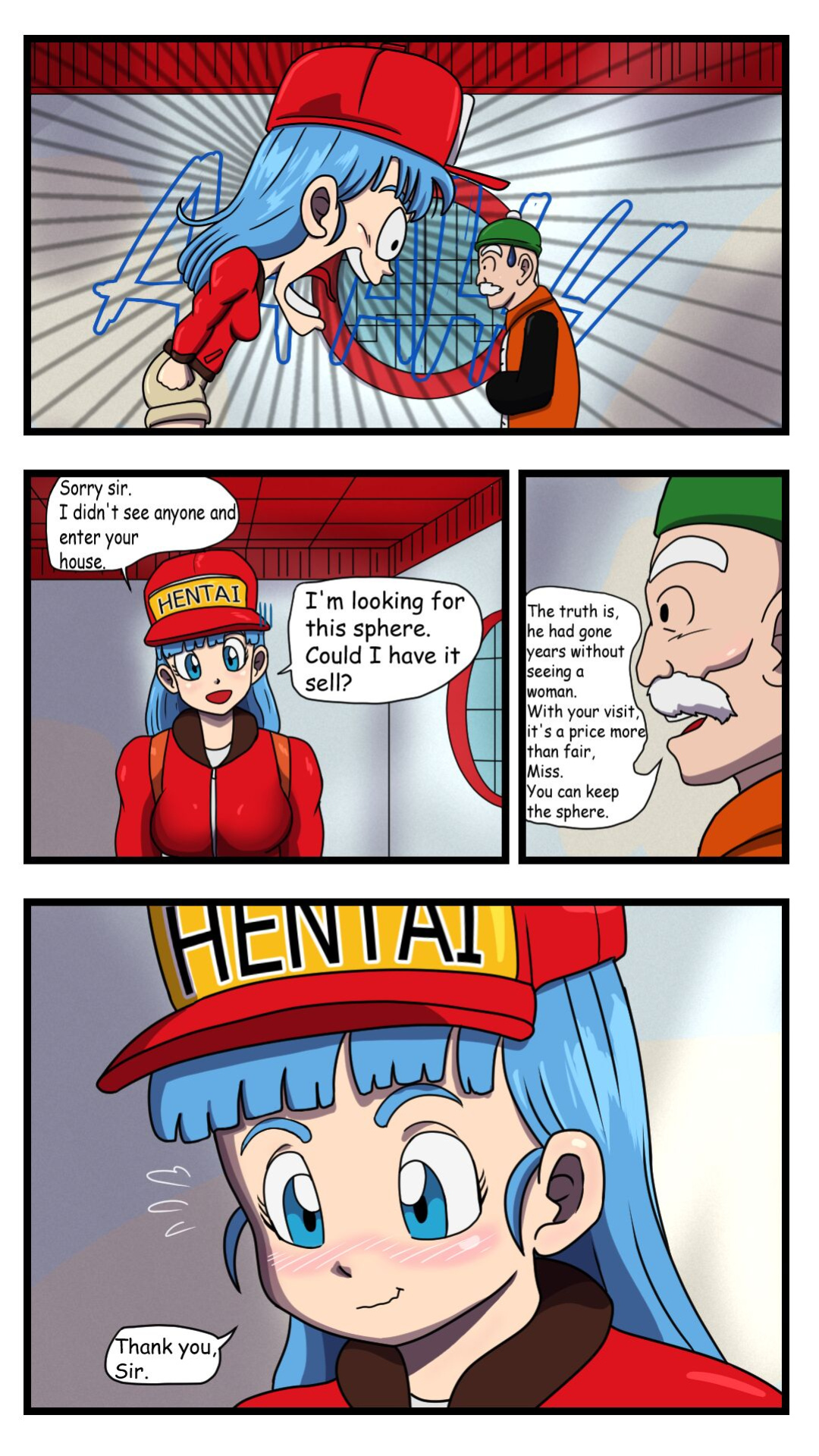 [Impshyrus] Bulma's Search (Dragon Ball)