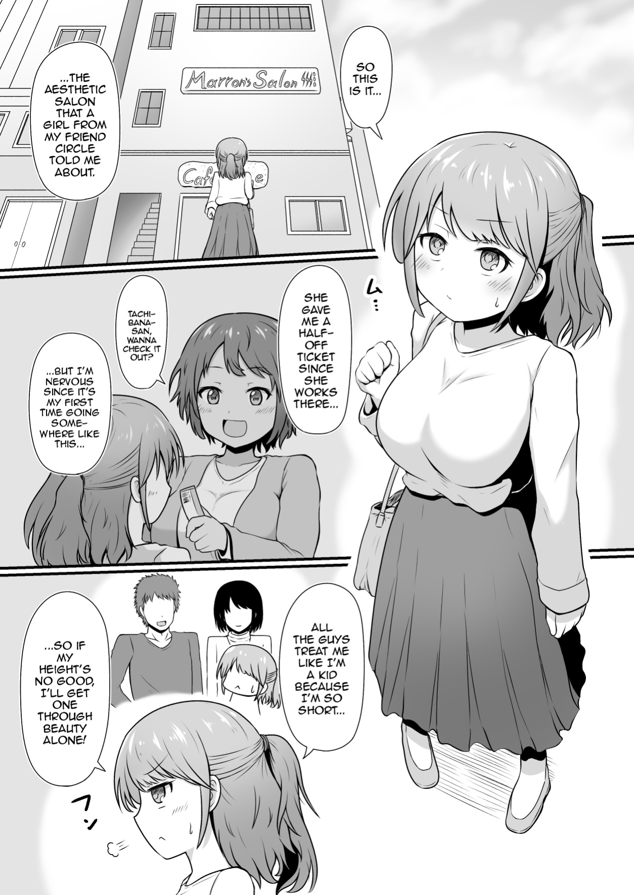 [Treewood (Kibayashi Hiyo)] Ecchi na Esthe Salon ni Youkoso Sono 1 | Welcome to the Lewd Beauty Salon 1