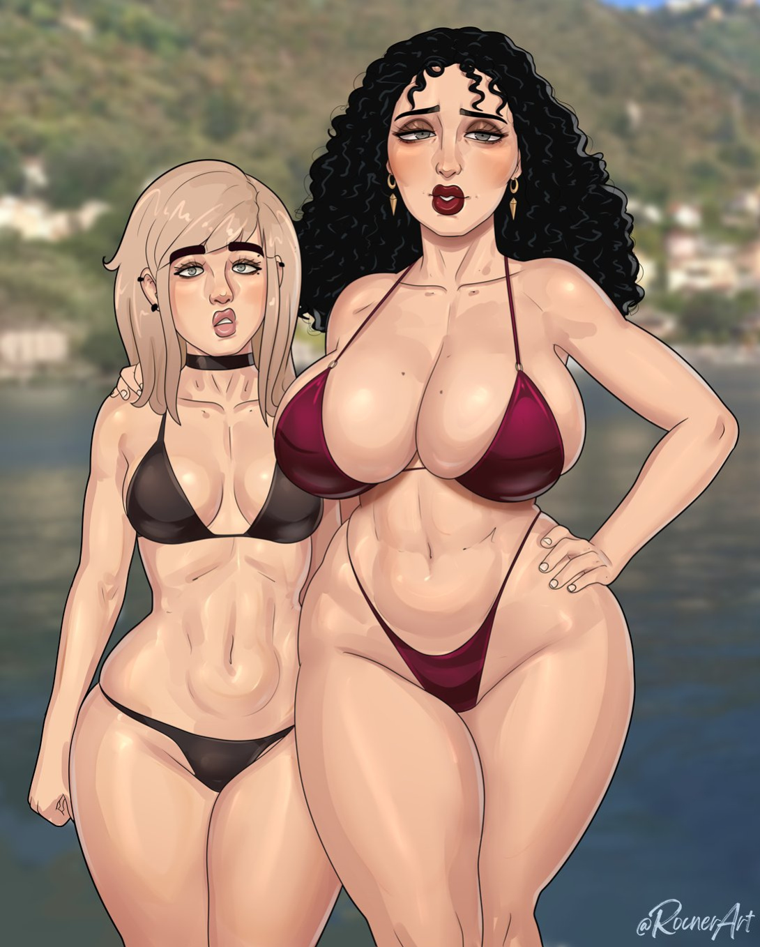 [Rocner] Mother Gothel x Rapunzel (Tangled)
