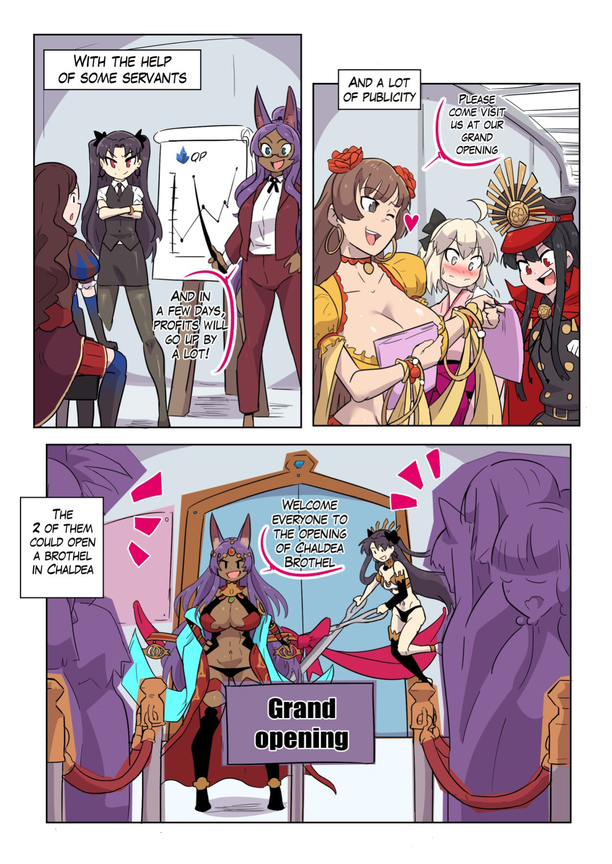 [Ukaya Masaru] FGO Futa Orgy (Fate Grand Order)