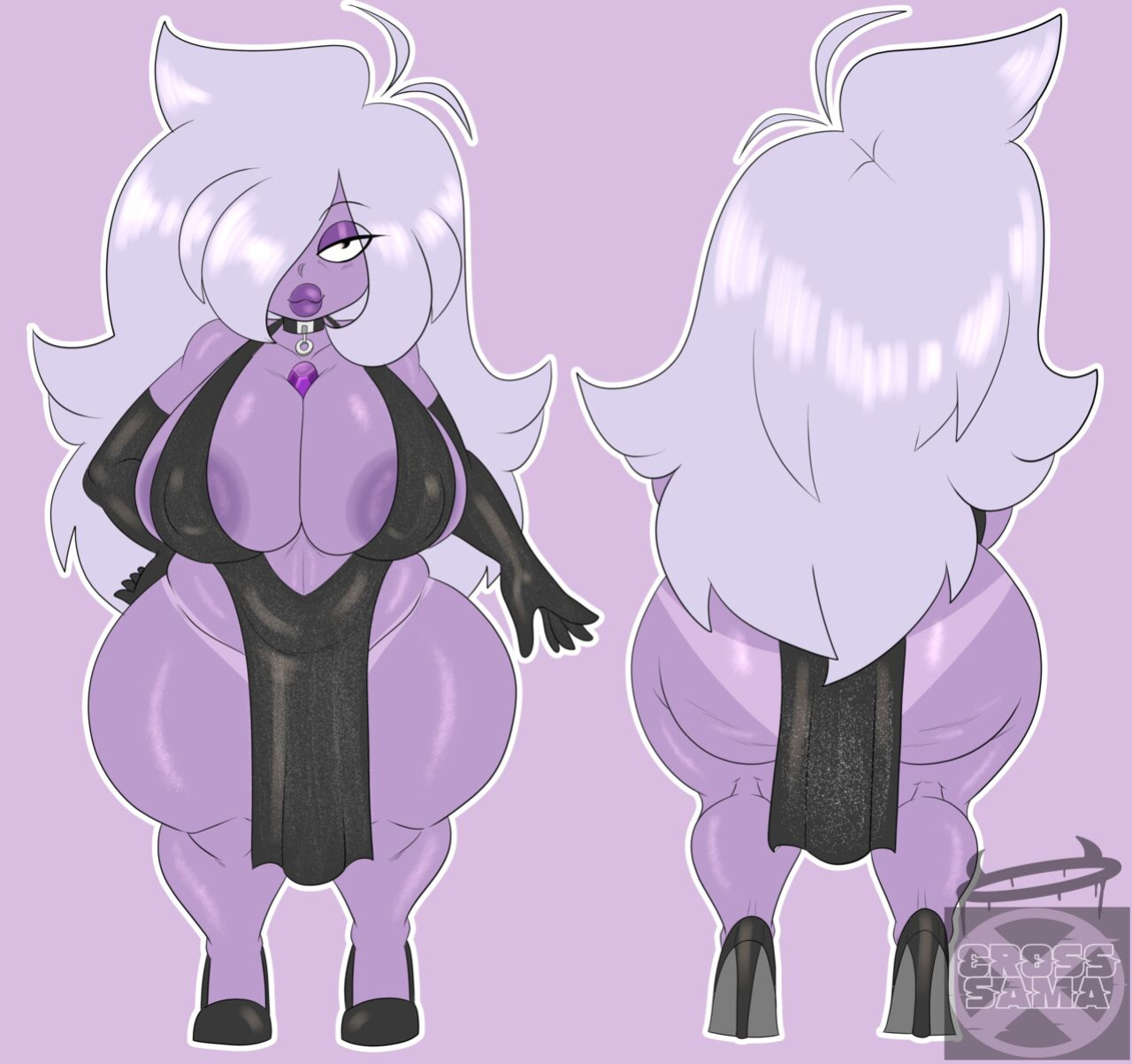 [CrossSamaX] Amethyst's New Dress (Steven Universe)