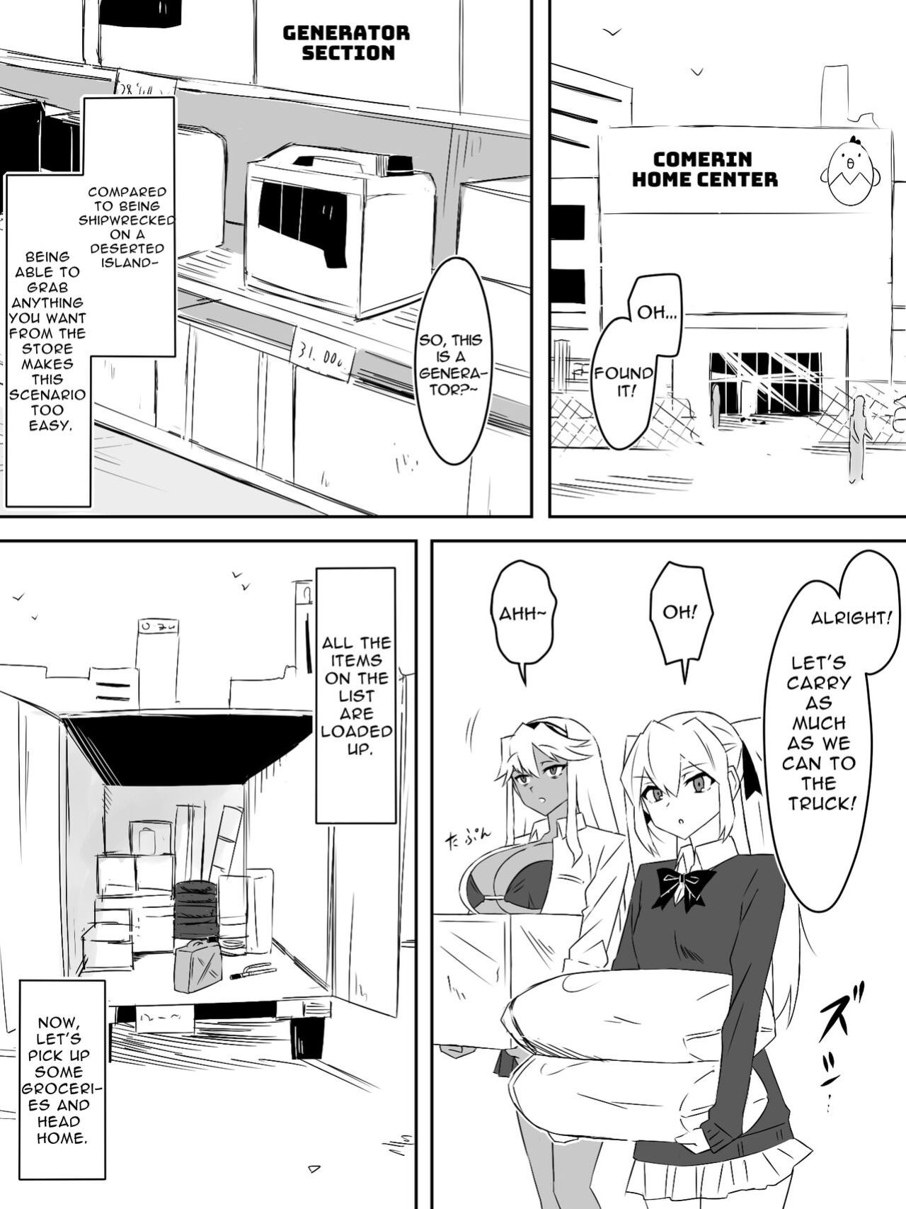 [Circle Kagemusha (Kagemusha)] Zombie Harem Life ~Antibogi no Ore to Bakunyuu Zombie~ 3 | Zombie Harem Life ~My Immunity and the Big-Titted Zombie~ 3 [Translation Sensation]