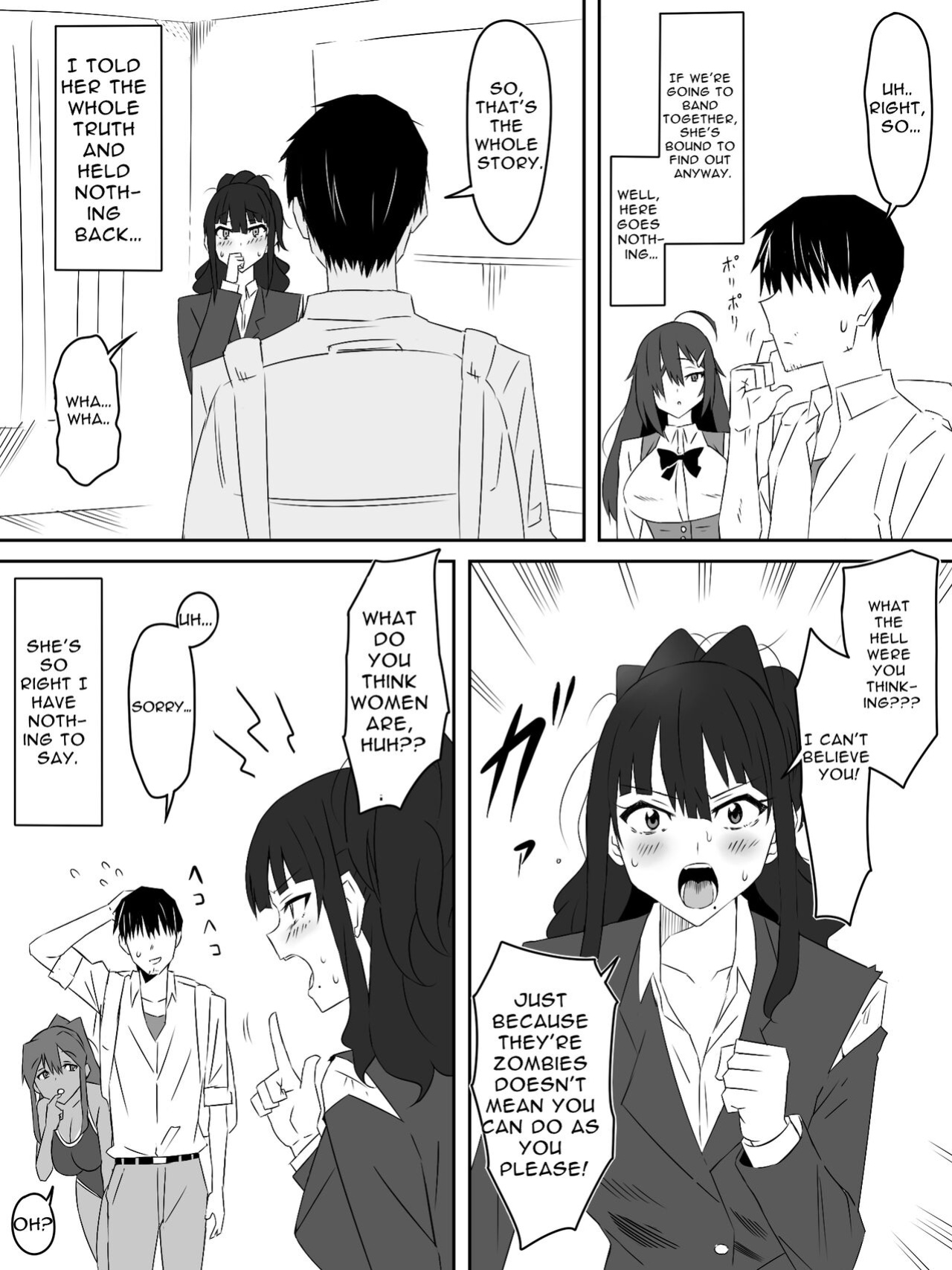 [Circle Kagemusha (Kagemusha)] Zombie Harem Life ~Antibogi no Ore to Bakunyuu Zombie~ 2 | Zombie Harem Life ~My Immunity and the Big-Titted Zombie~ 2 [Translation Sensation]