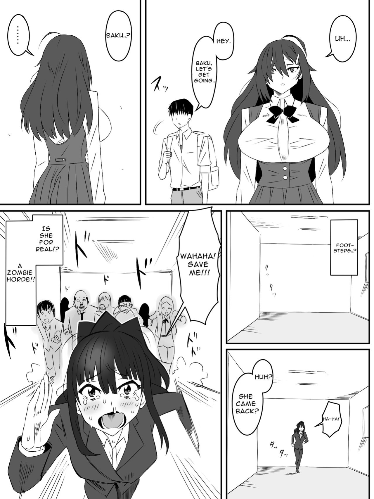 [Circle Kagemusha (Kagemusha)] Zombie Harem Life ~Antibogi no Ore to Bakunyuu Zombie~ 2 | Zombie Harem Life ~My Immunity and the Big-Titted Zombie~ 2 [Translation Sensation]
